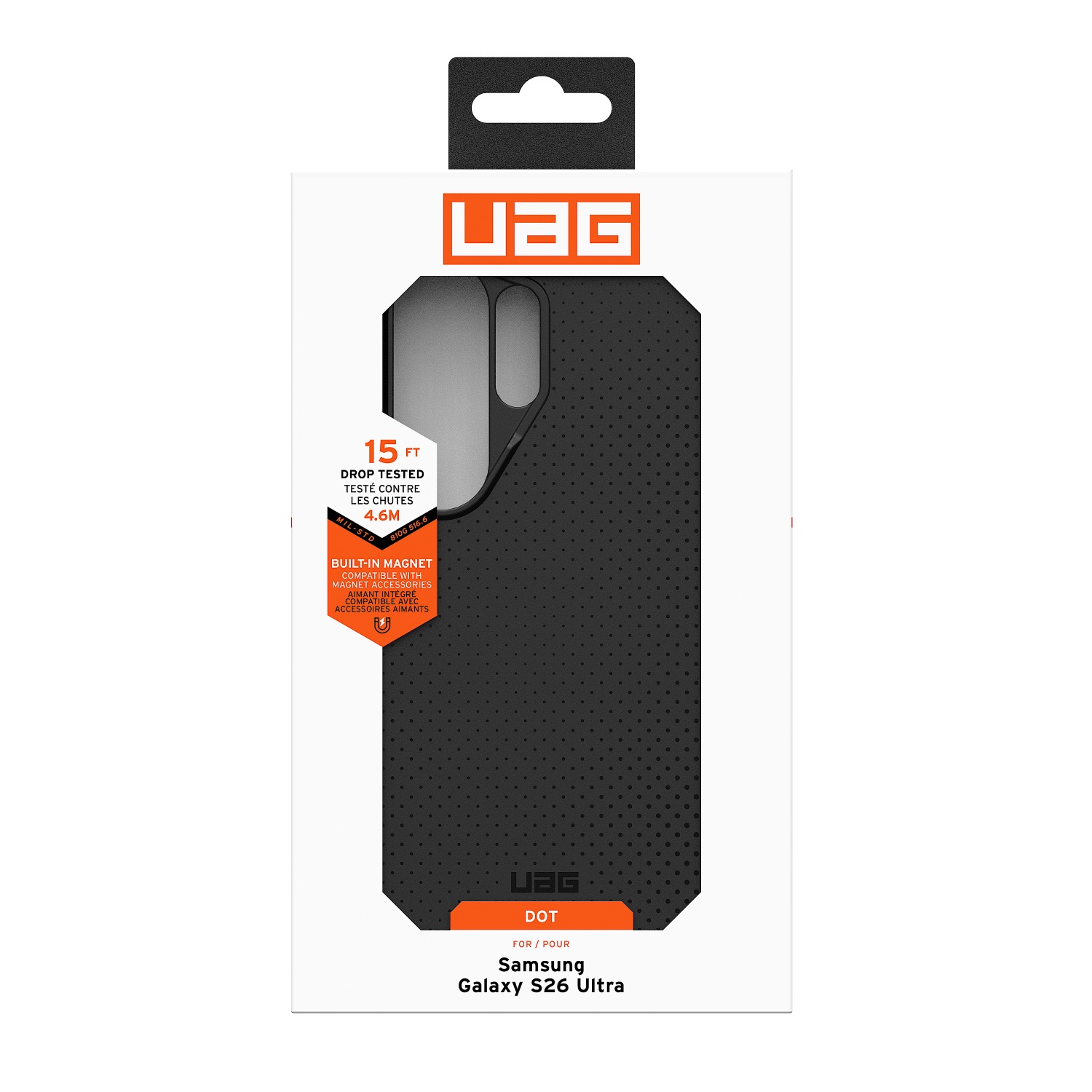 UAG Dot Magnetic Case - Samsung Galaxy S26 Ultra - Black - Image 21
