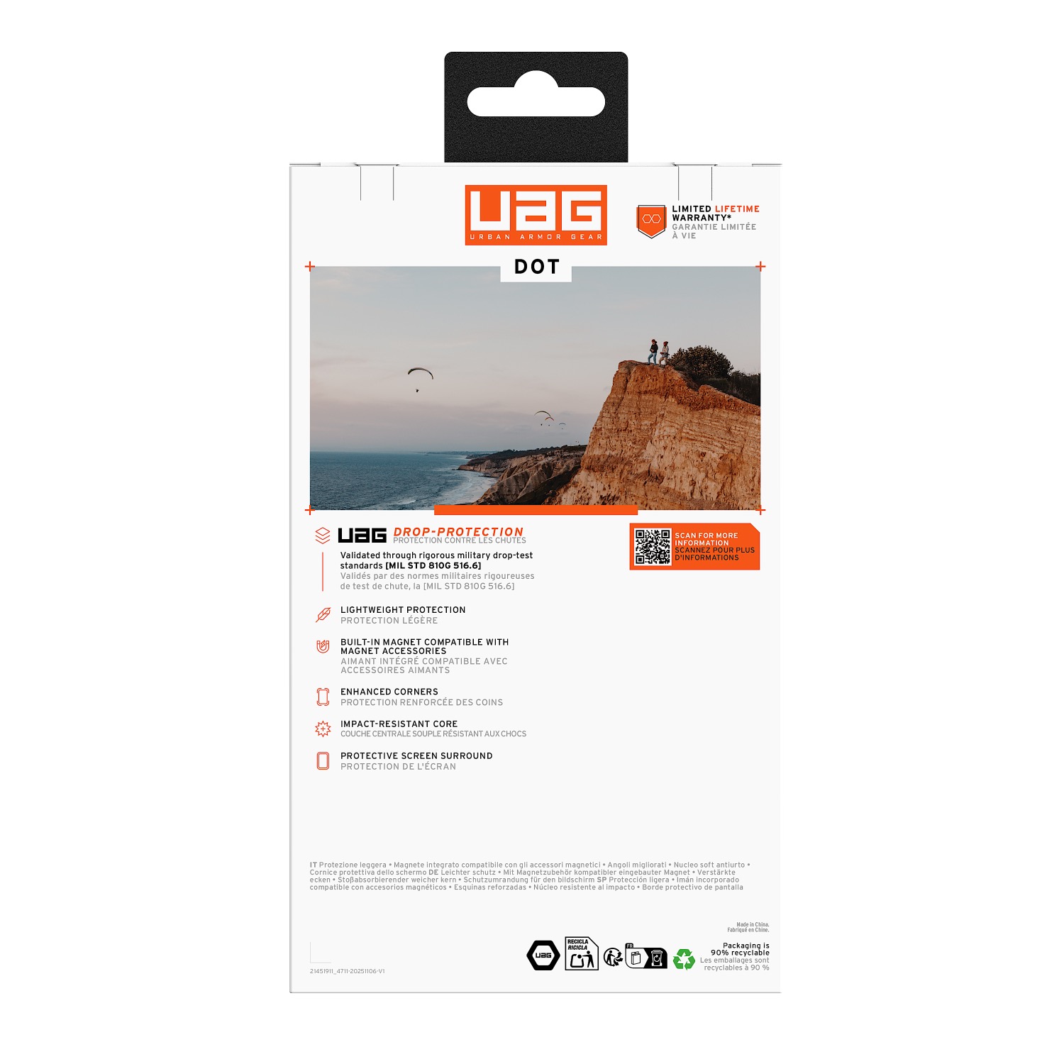 UAG Dot Magnetic Case - Samsung Galaxy S26 Ultra - Black - Image 22