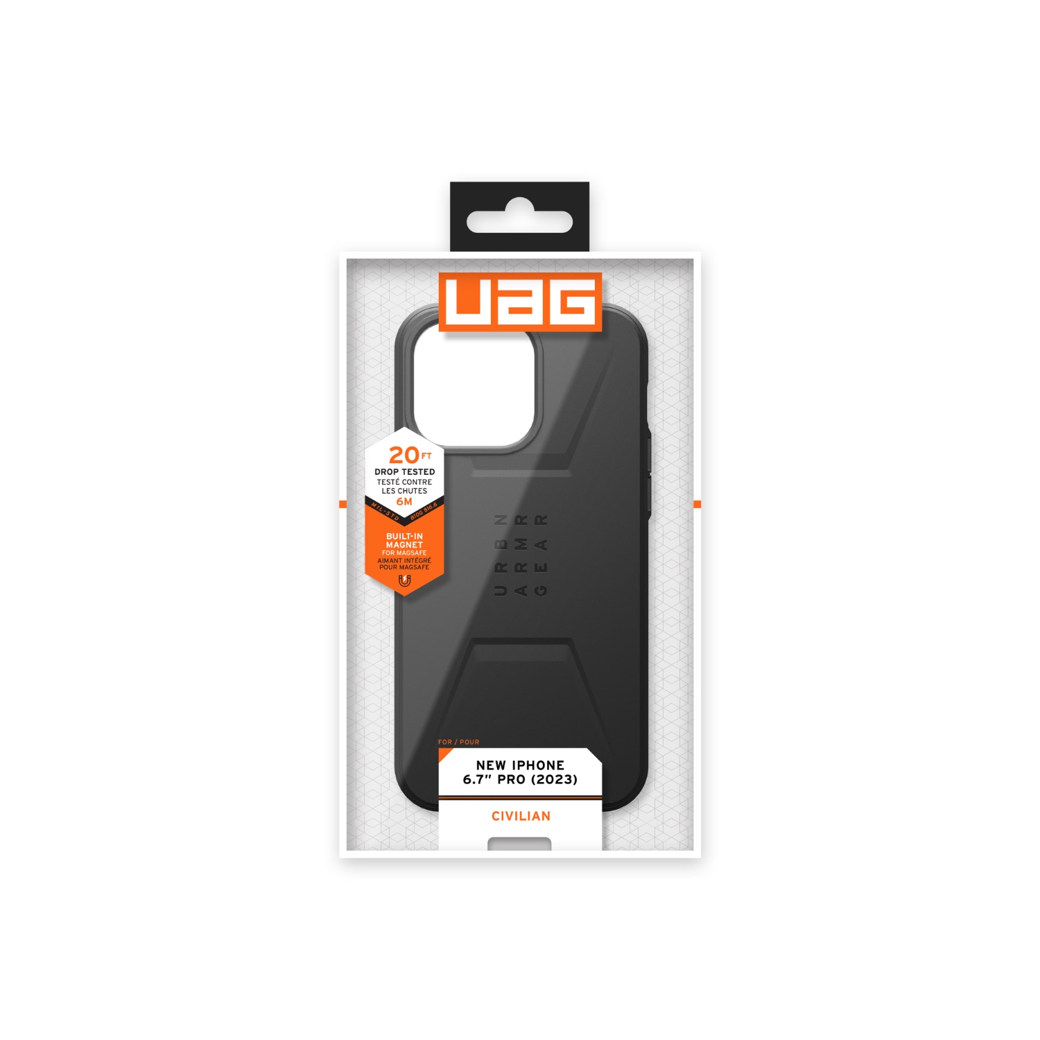 UAG Civilian MagSafe Case - Apple iPhone 15 Pro Max - Image 8