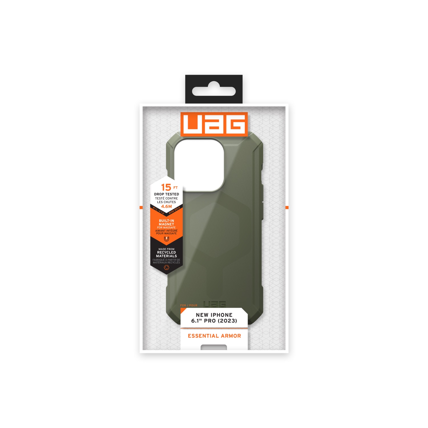 UAG Essential Armor MagSafe Case - Apple iPhone 15 Pro - Image 8