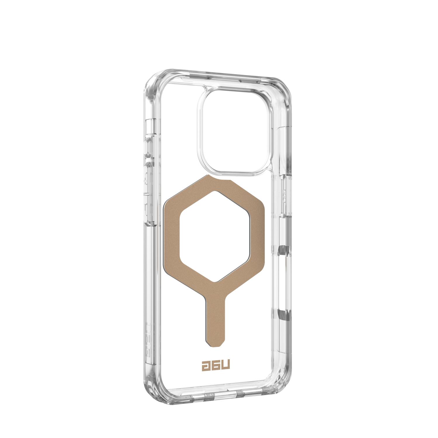 UAG Plyo Magsafe Case - Apple iPhone 16 Pro - Ice & Gold - Image 30