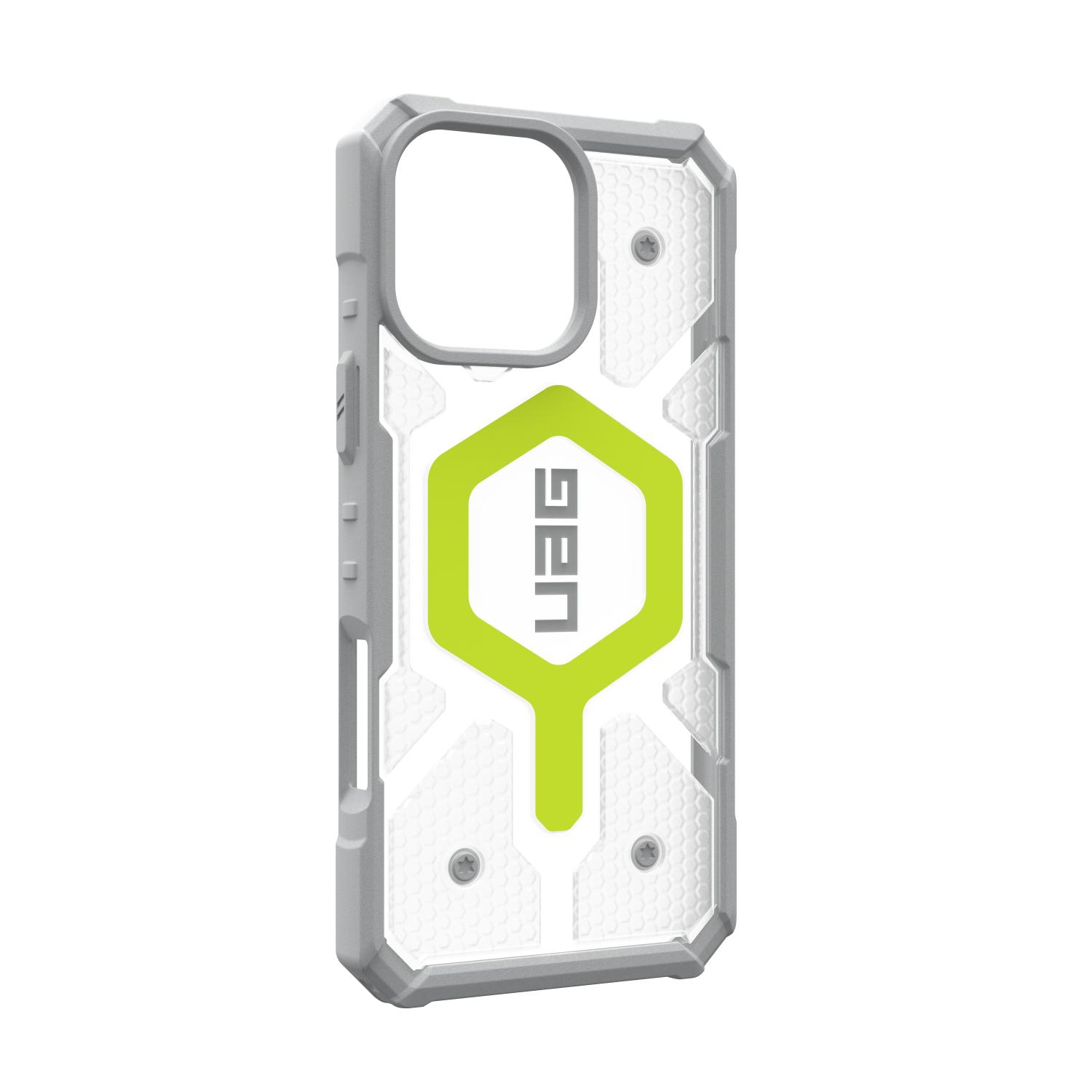 UAG Pathfinder Clear Magsafe Case - Apple iPhone 16 Pro Max - Neon - Image 29