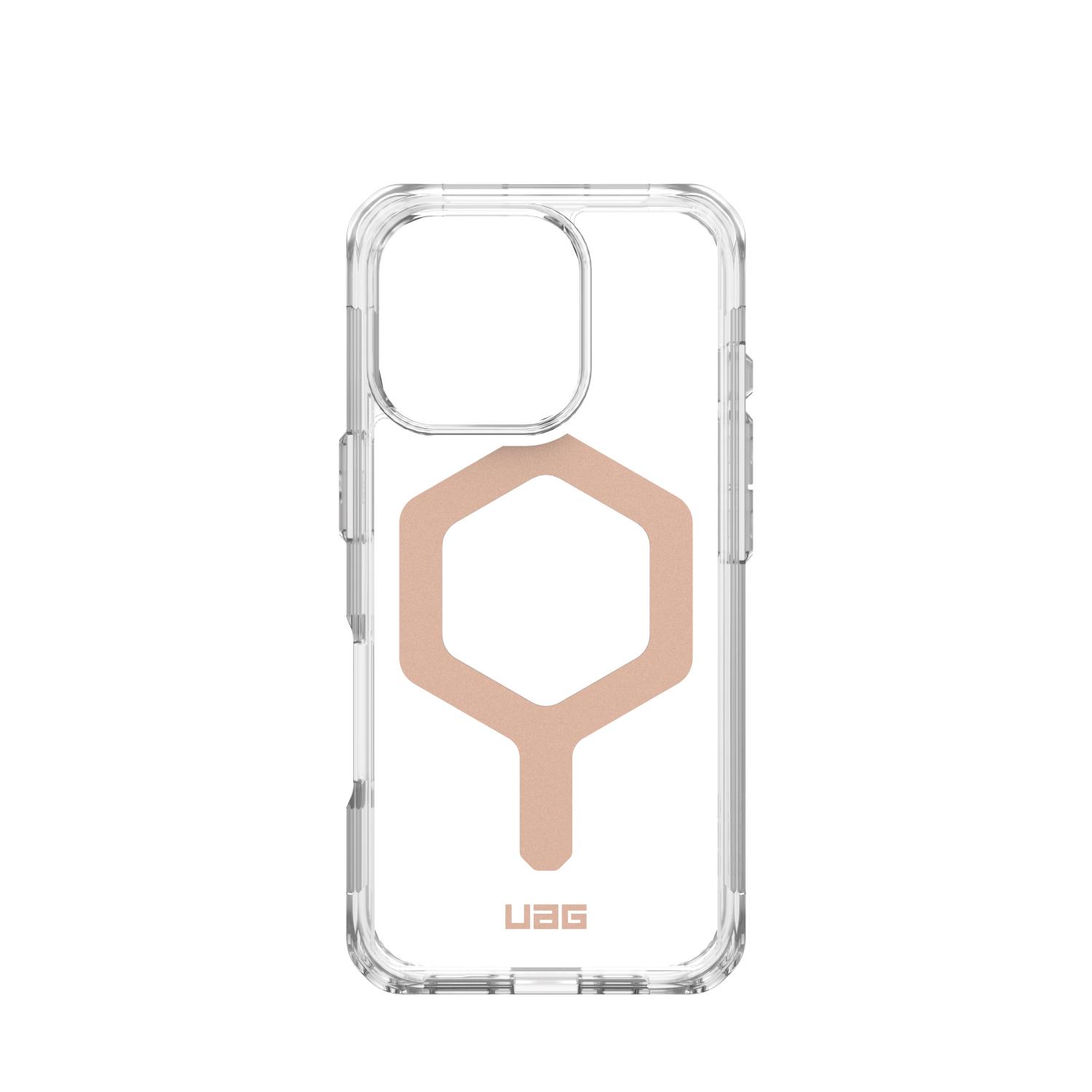 UAG Plyo Magsafe Case - Apple iPhone 16 Pro - Ice & Rose Gold - Image 23