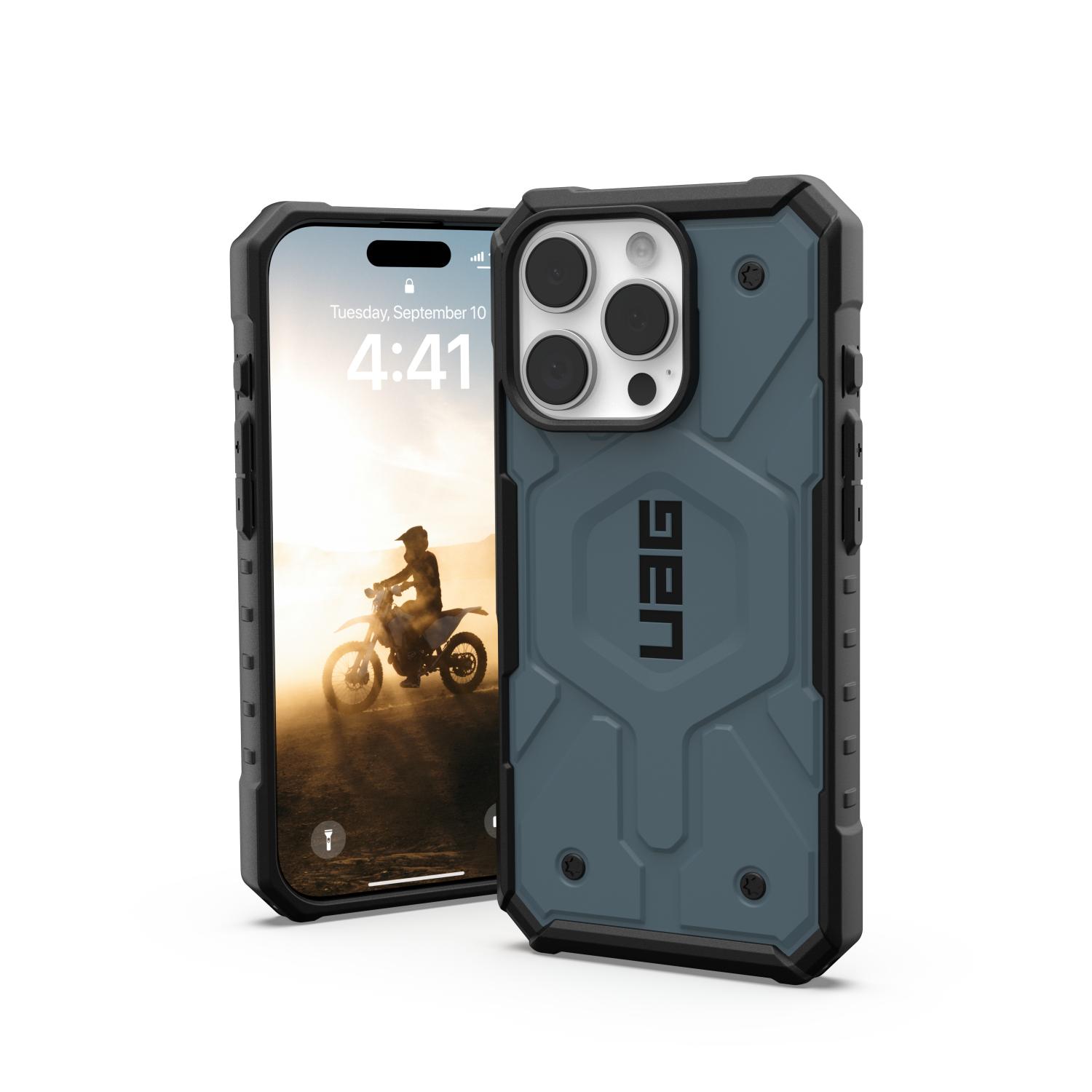 UAG Pathfinder Magsafe Case - Apple iPhone 16 Pro - Cloud Blue - Image 20
