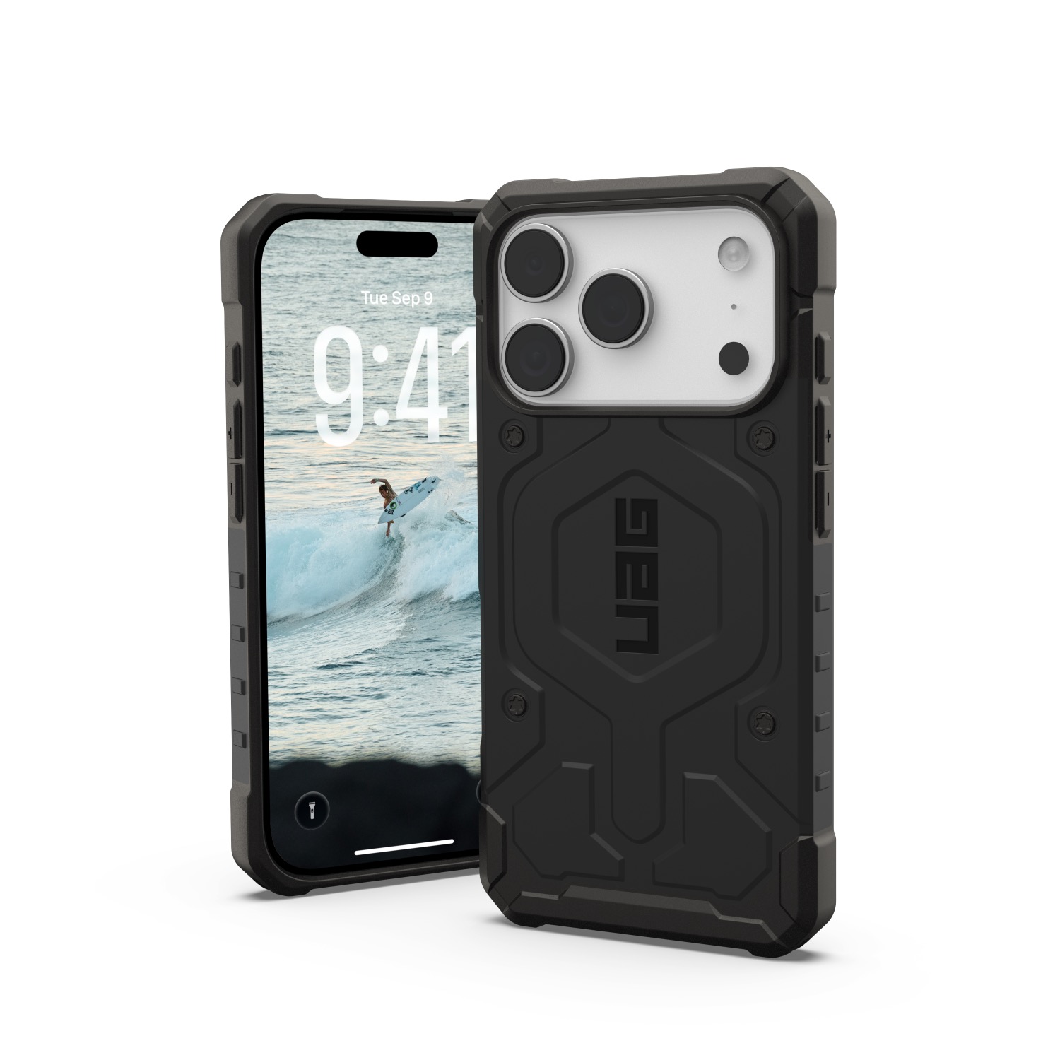 UAG Pathfinder MagSafe Case - Apple iPhone 17 Pro - Black - Image 98