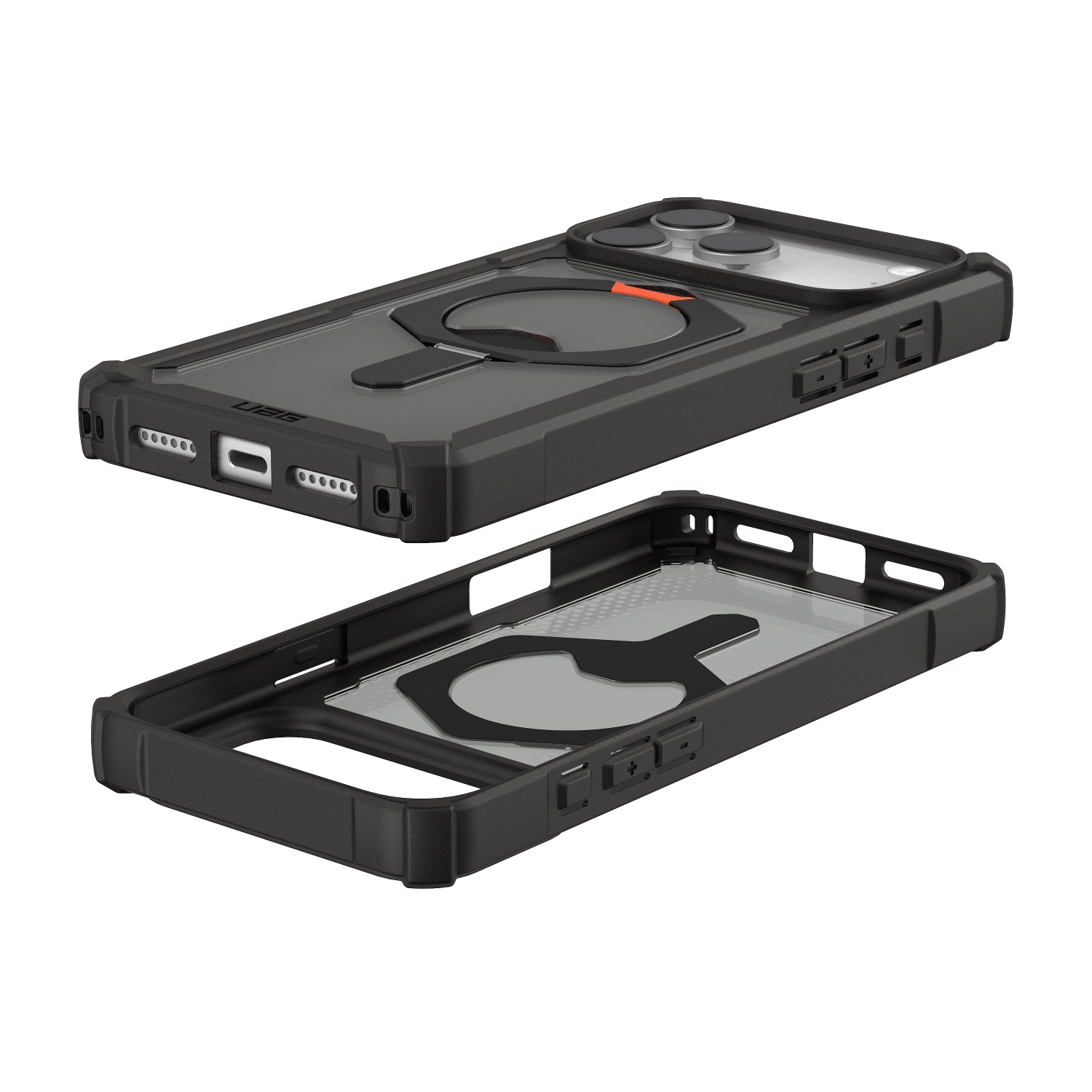 UAG Plasma XTE MagSafe Case - Apple iPhone 17 Pro Max - Black & Orange - Image 99