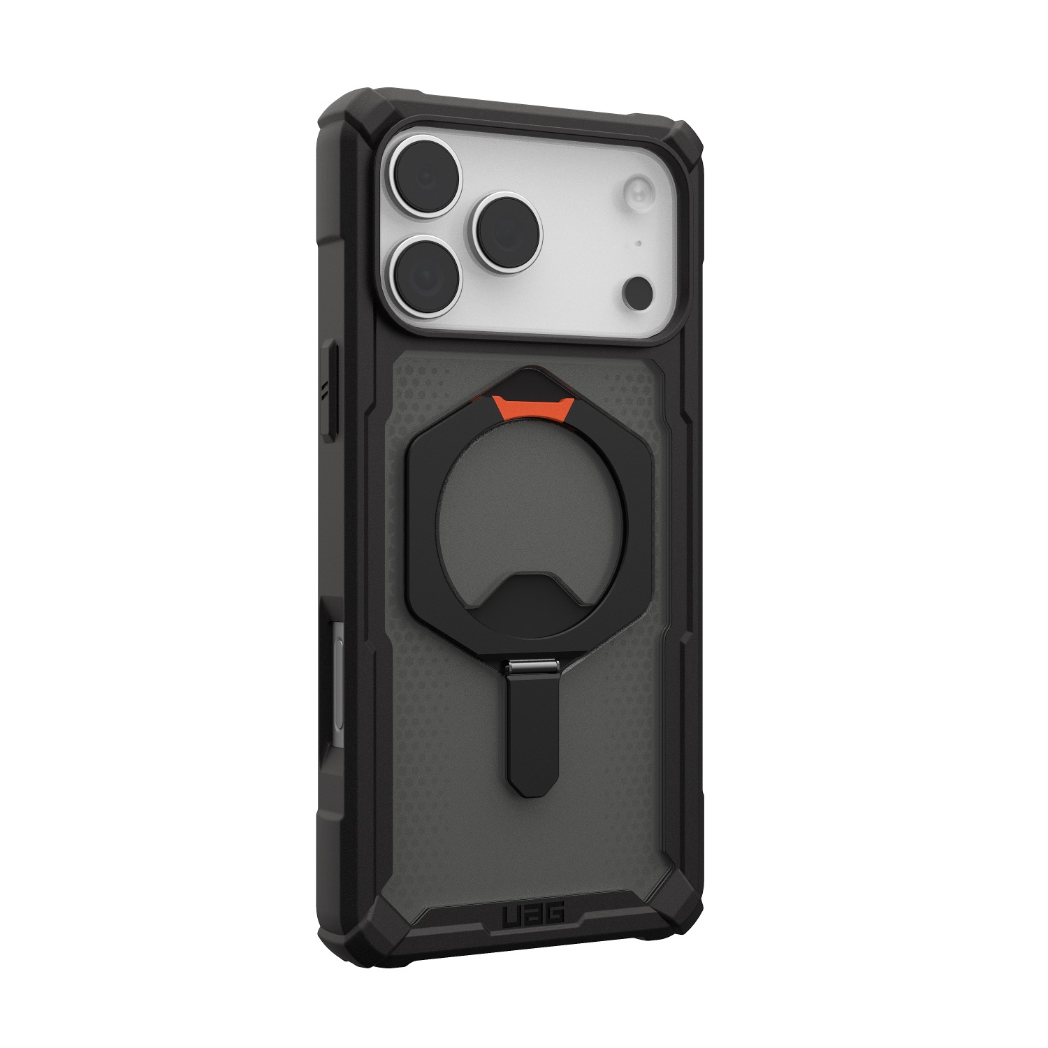 UAG Plasma XTE MagSafe Case - Apple iPhone 17 Pro Max - Black & Orange - Image 107