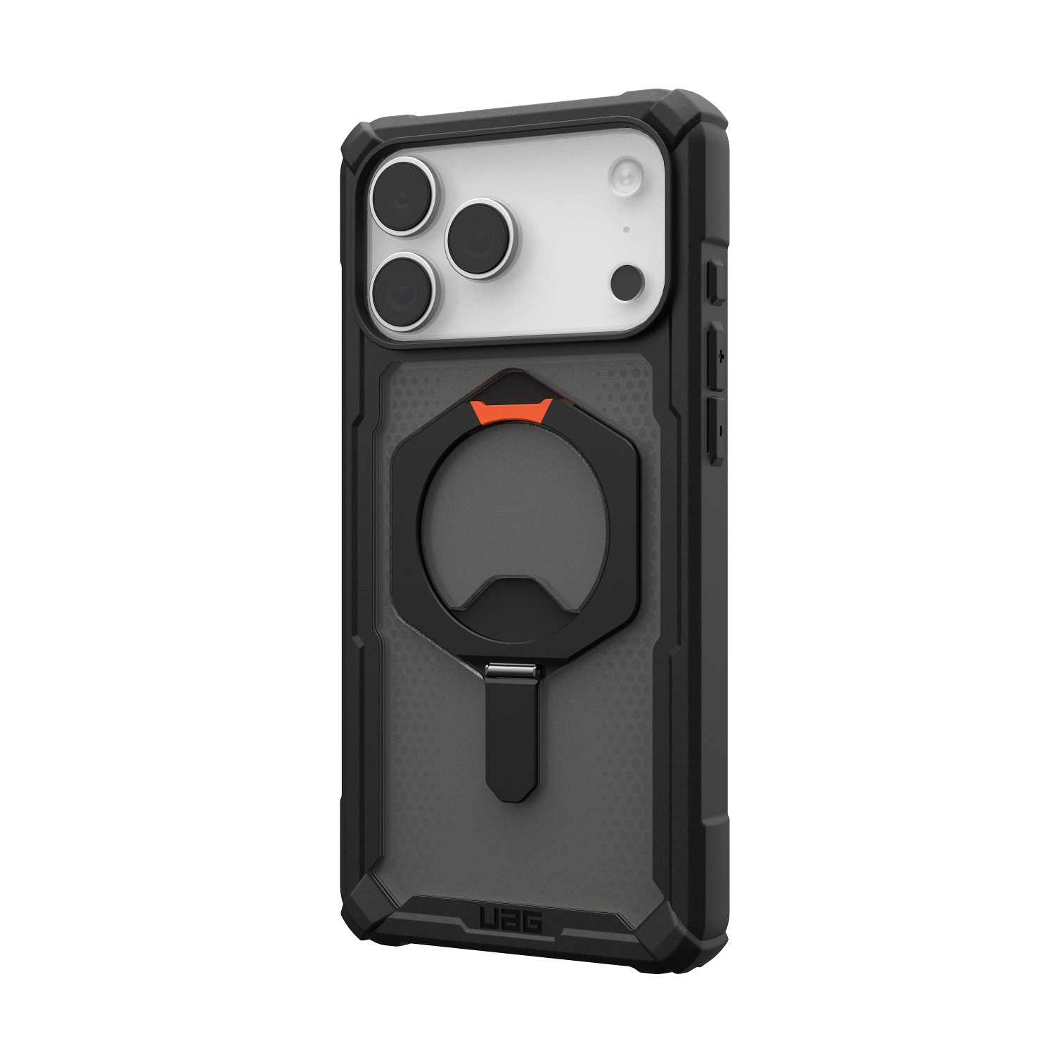 UAG Plasma XTE MagSafe Case - Apple iPhone 17 Pro Max - Black & Orange - Image 86