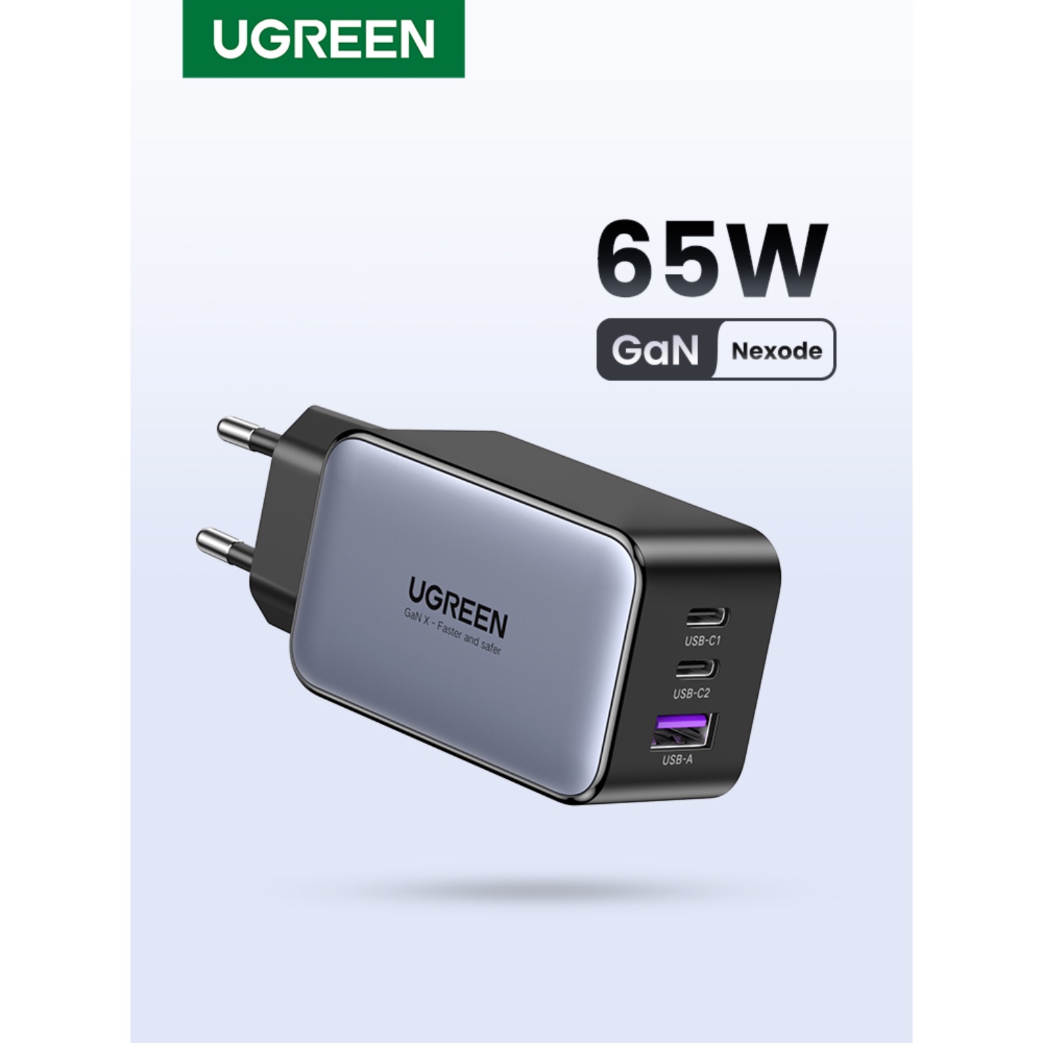 UGREEN 3 Port GaN PD Home Charger - 65W - Image 46