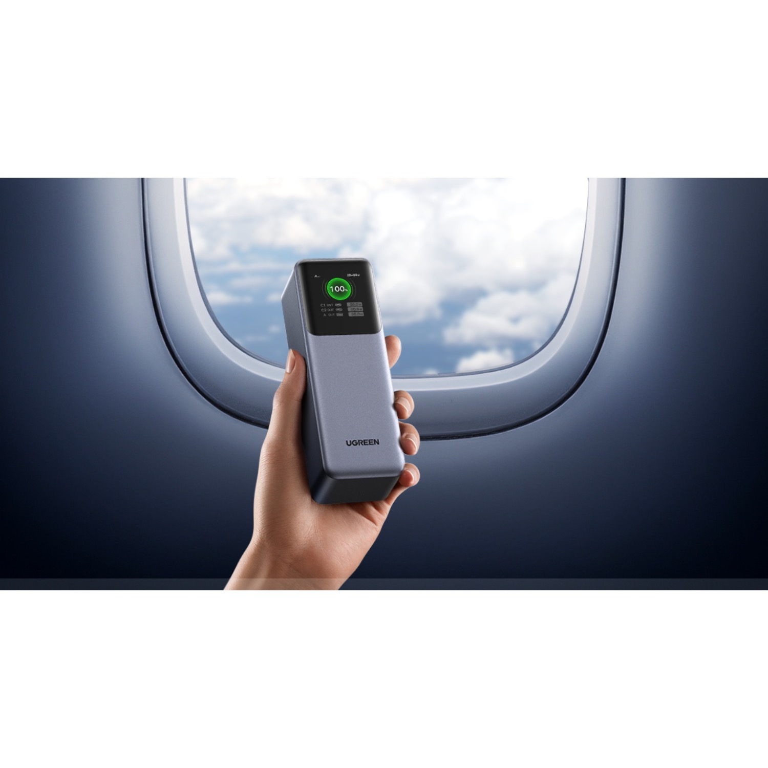 UGREEN Fast Charging Power Bank 25000mAh 200W - Grey - Image 49