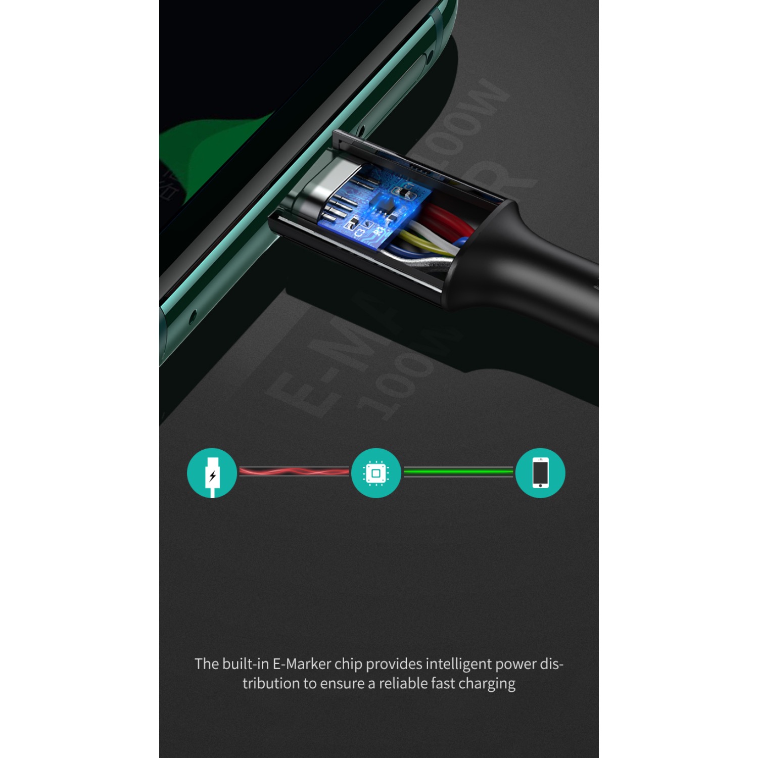 UGREEN Type-C To Type-C Cable 100W - 1 Meter - Image 60
