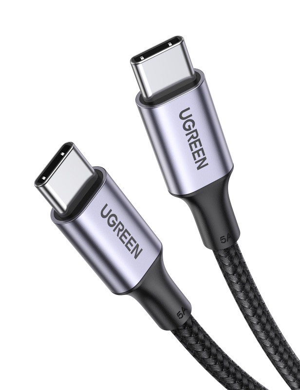 UGREEN Type-C To Type-C Cable 100W 1 Metre - Black - Image 59