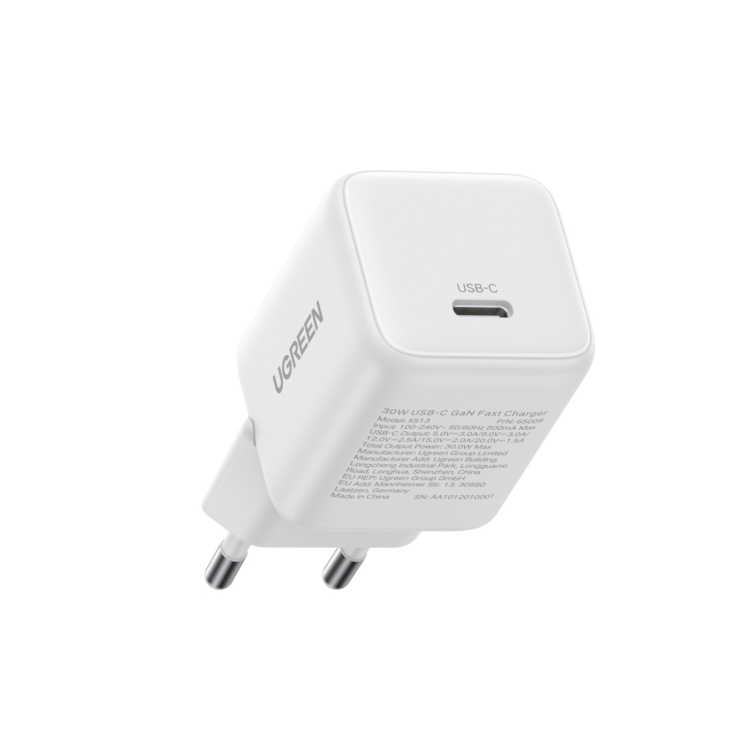 UGREEN 1 Port PD Wall Charger 30W - White - Image 27