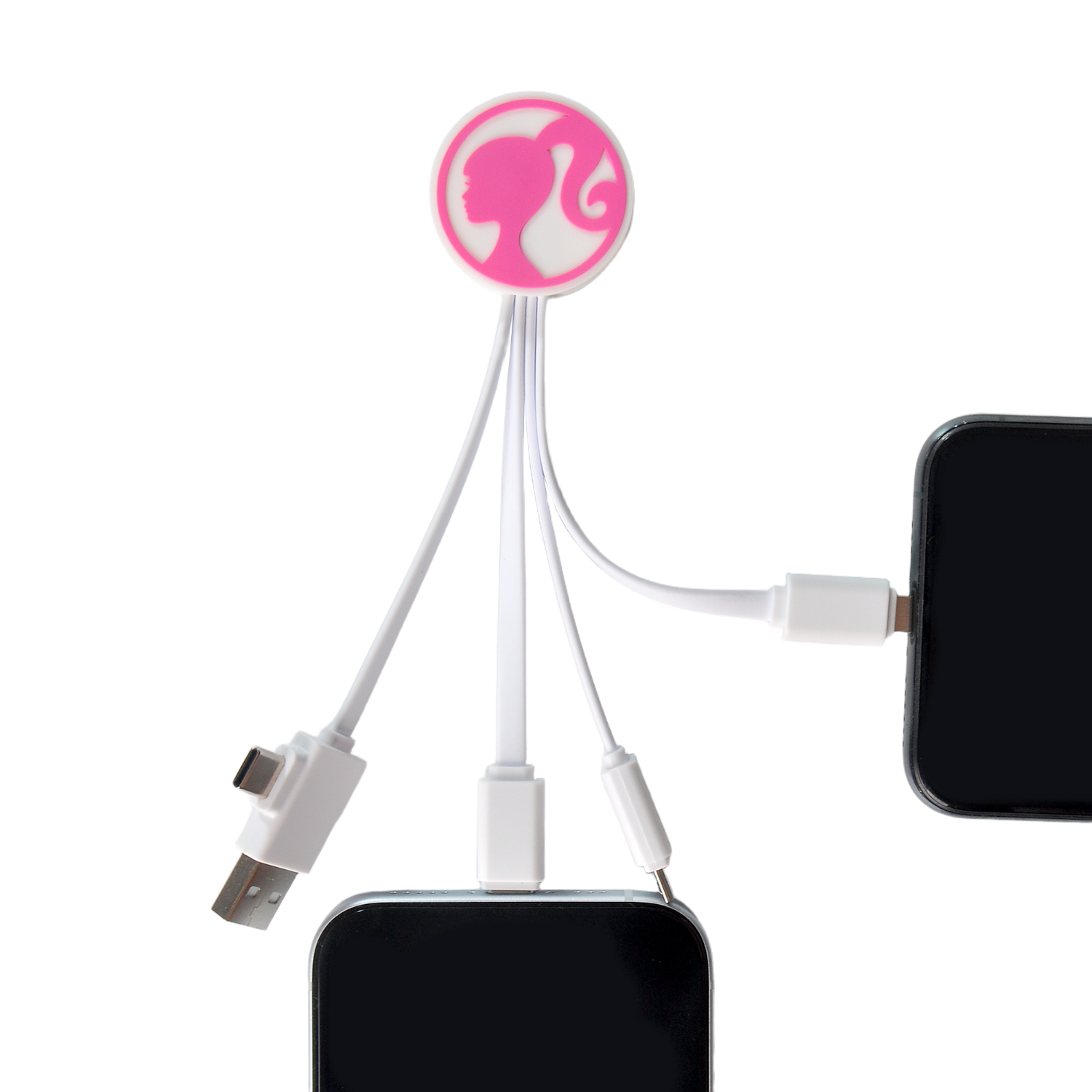 Barbie 5-In1 Cable - White - Image 106