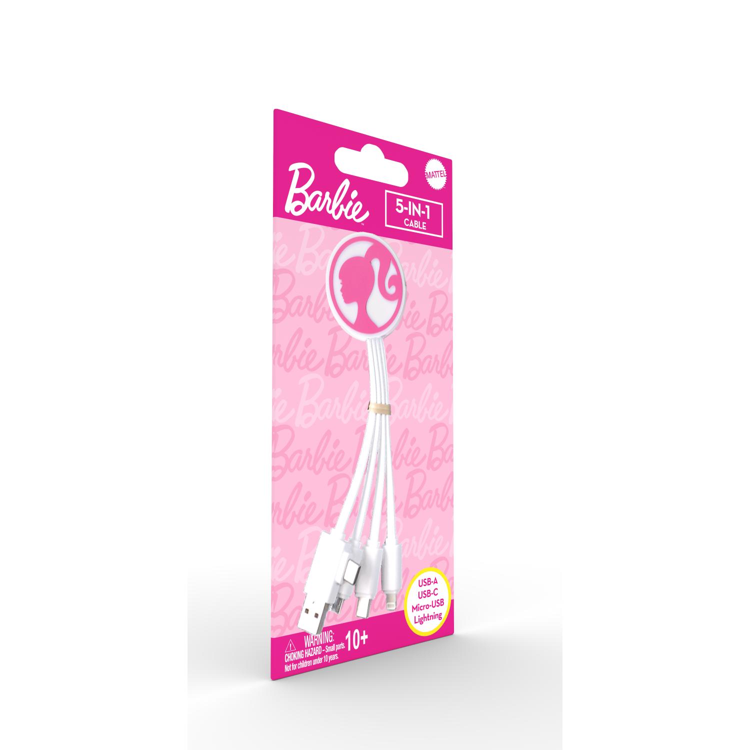 Barbie 5-In1 Cable - White - Image 96