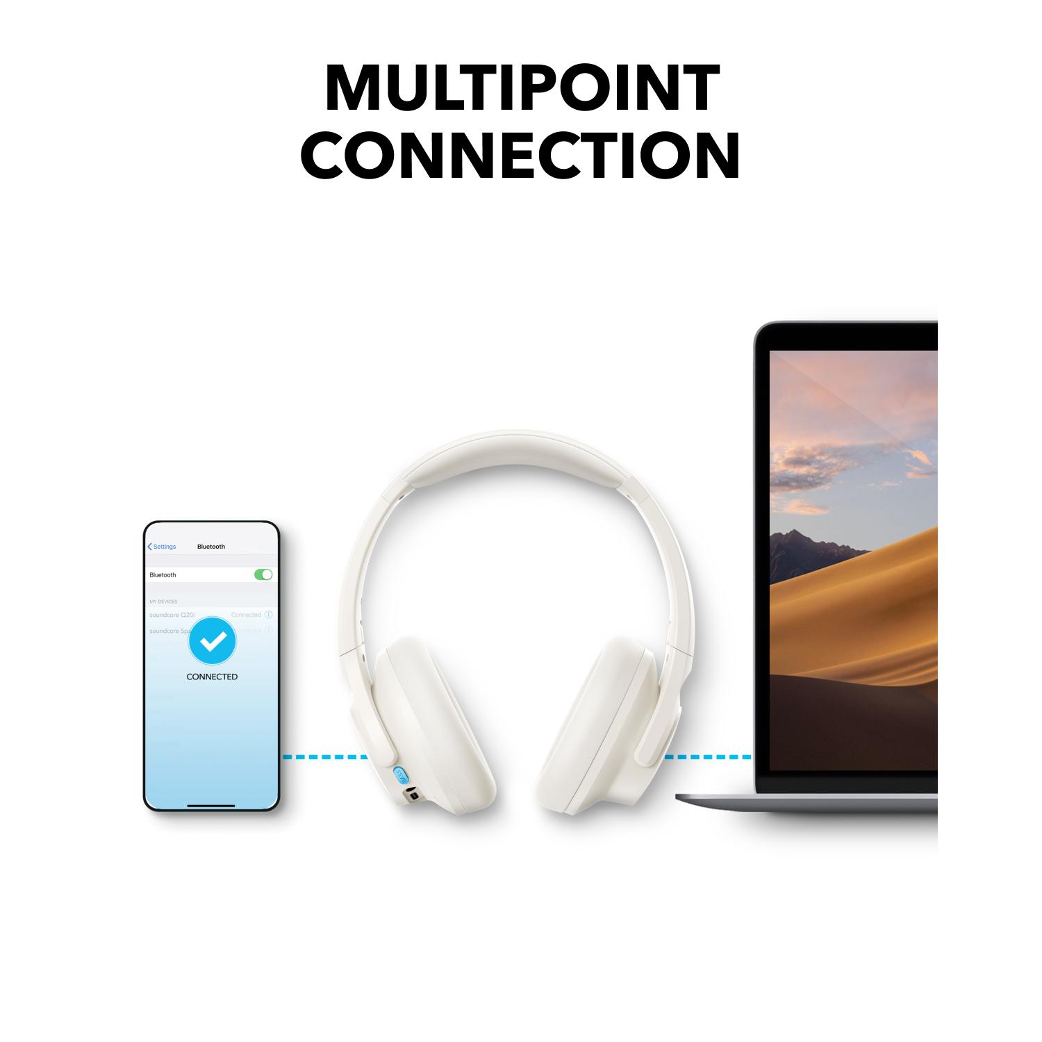 soundcore Q11i Headphones - White - Image 78