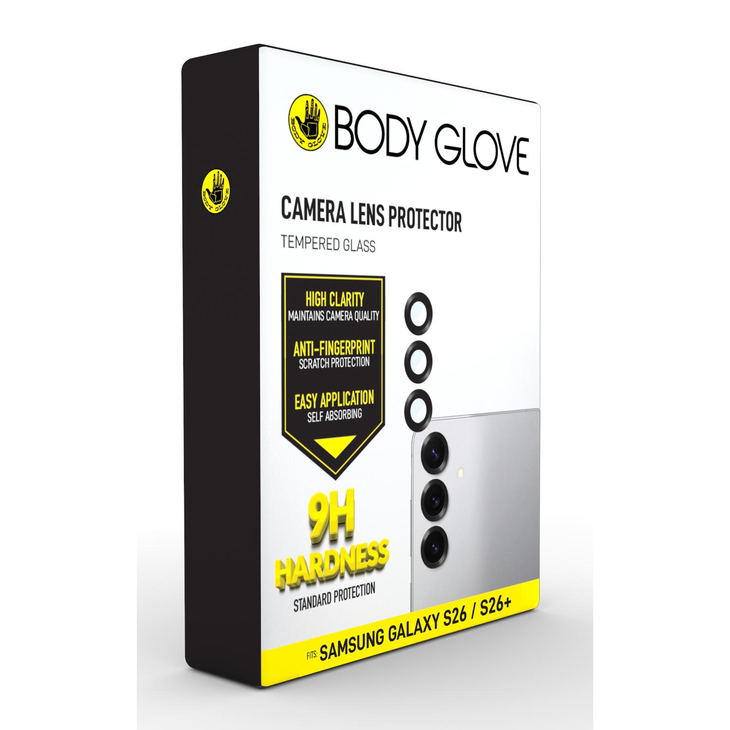 Body Glove Tempered Glass Camera Screen Protector - Samsung Galaxy S26/26+ - Black Border - Image 9