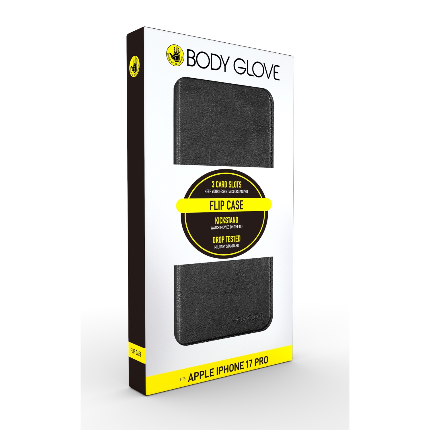Body Glove Flip Series - Apple iPhone 17 Pro - Black - Image 45