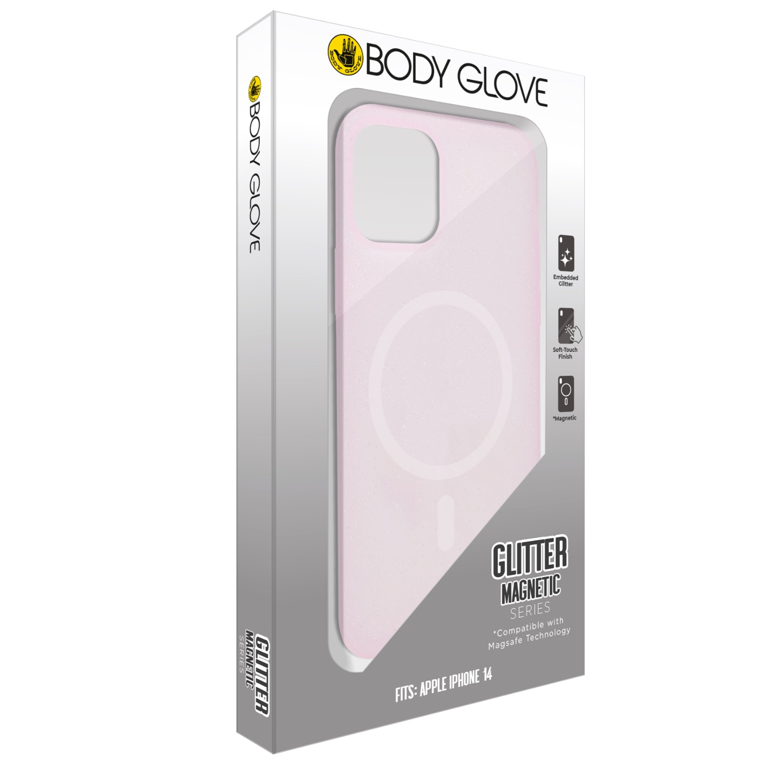 Body Glove Magnetic Glitter Silicone Case - Apple iPhone 14 - Image 35