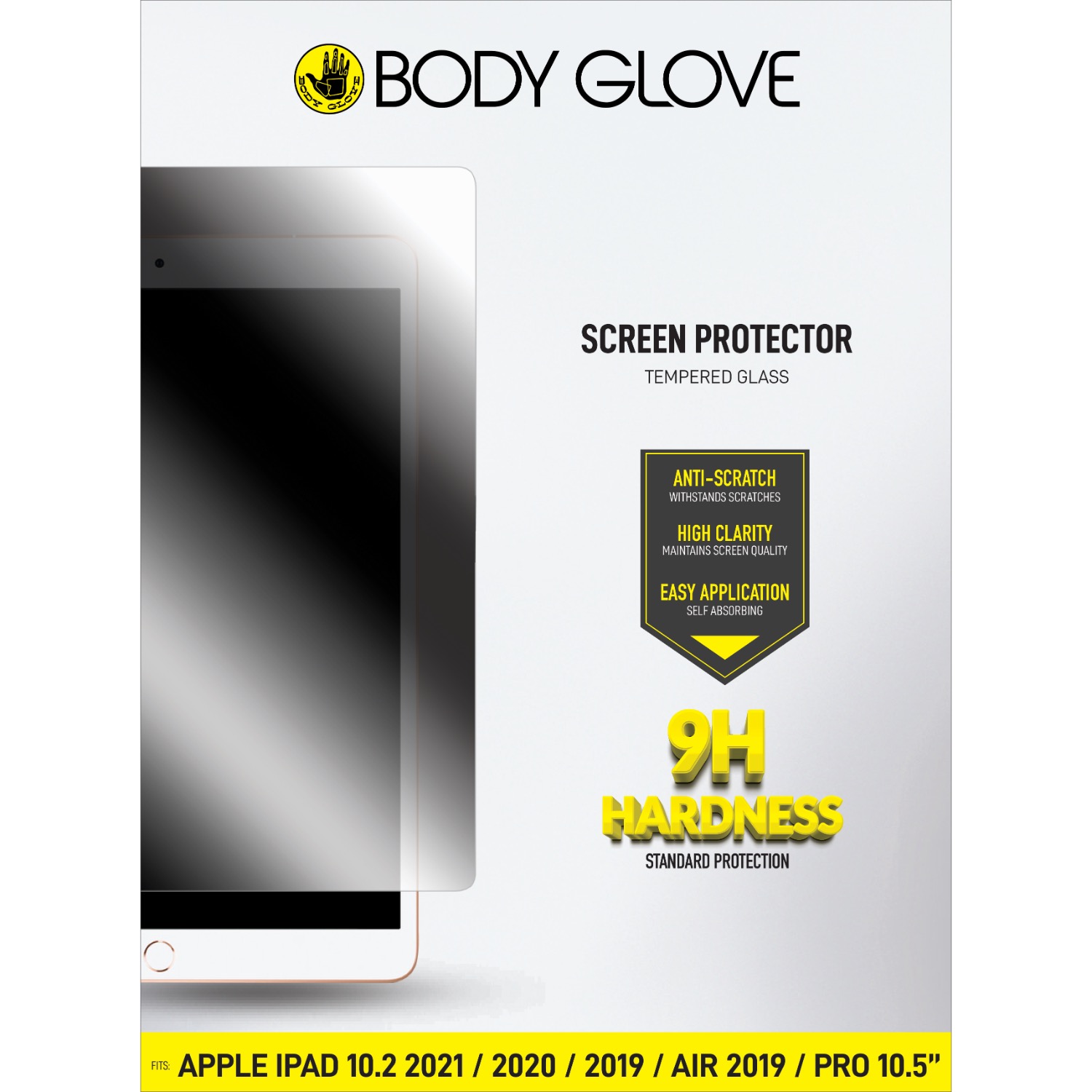 Body Glove Tempered Glass Screen Protector - Apple iPad 10.2 (2019-2021) / iPad Air (2019) / iPad Pro (2017) - Image 14
