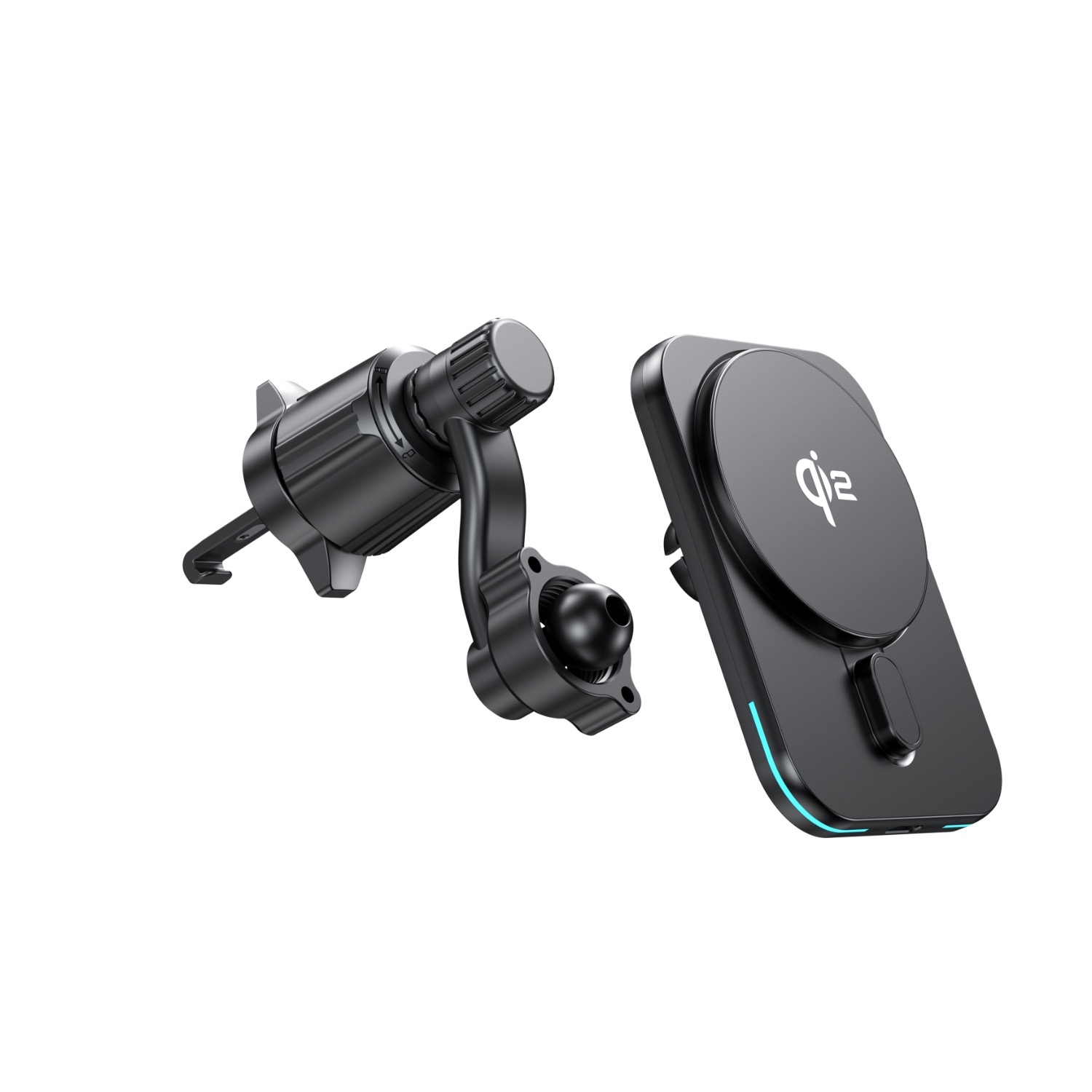 Choetech Magnetic Wireless Car Charger T231-F 15W - Black - Image 46