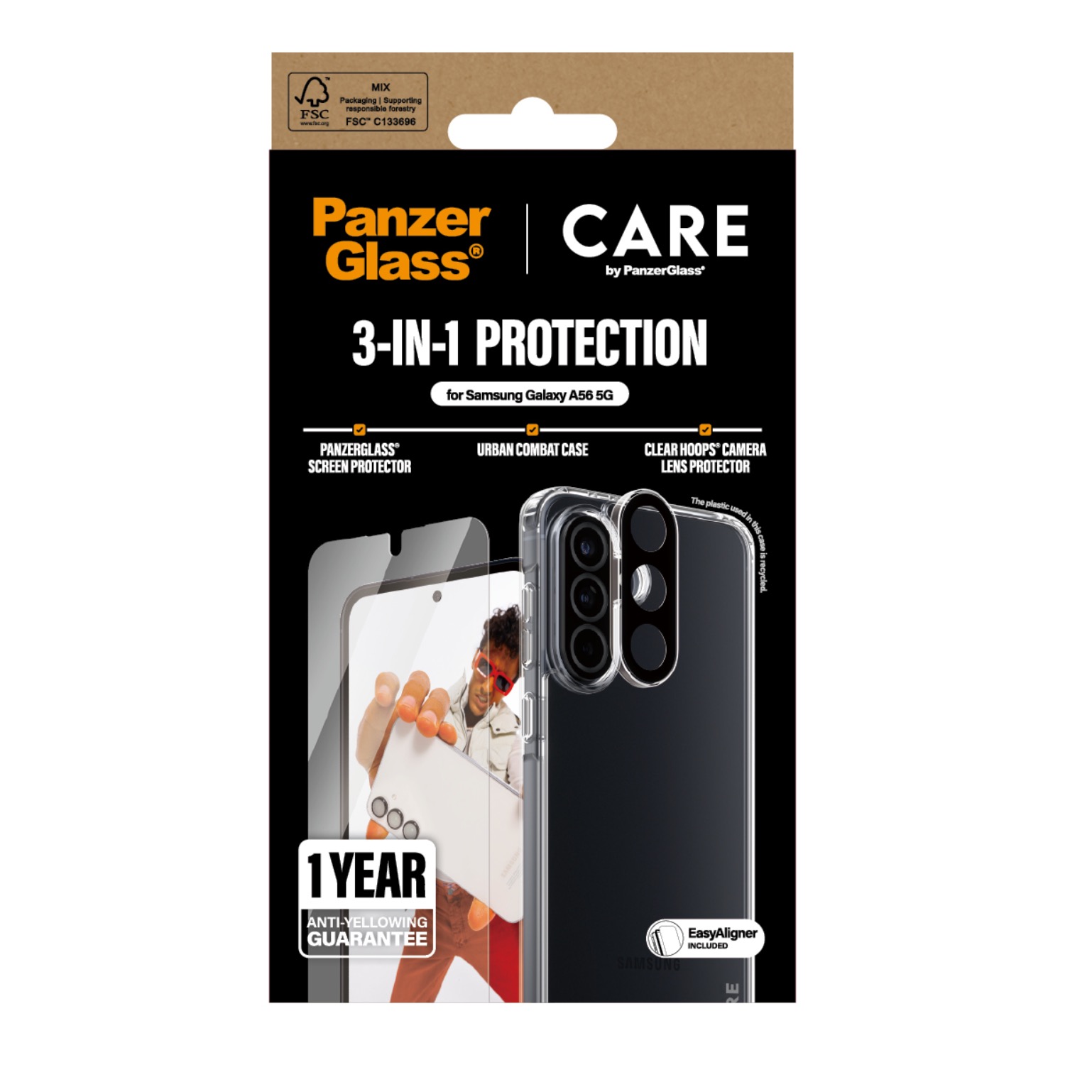 PanzerGlass 3-In-1 Protection Bundle - Samsung Galaxy A56 - Image 24