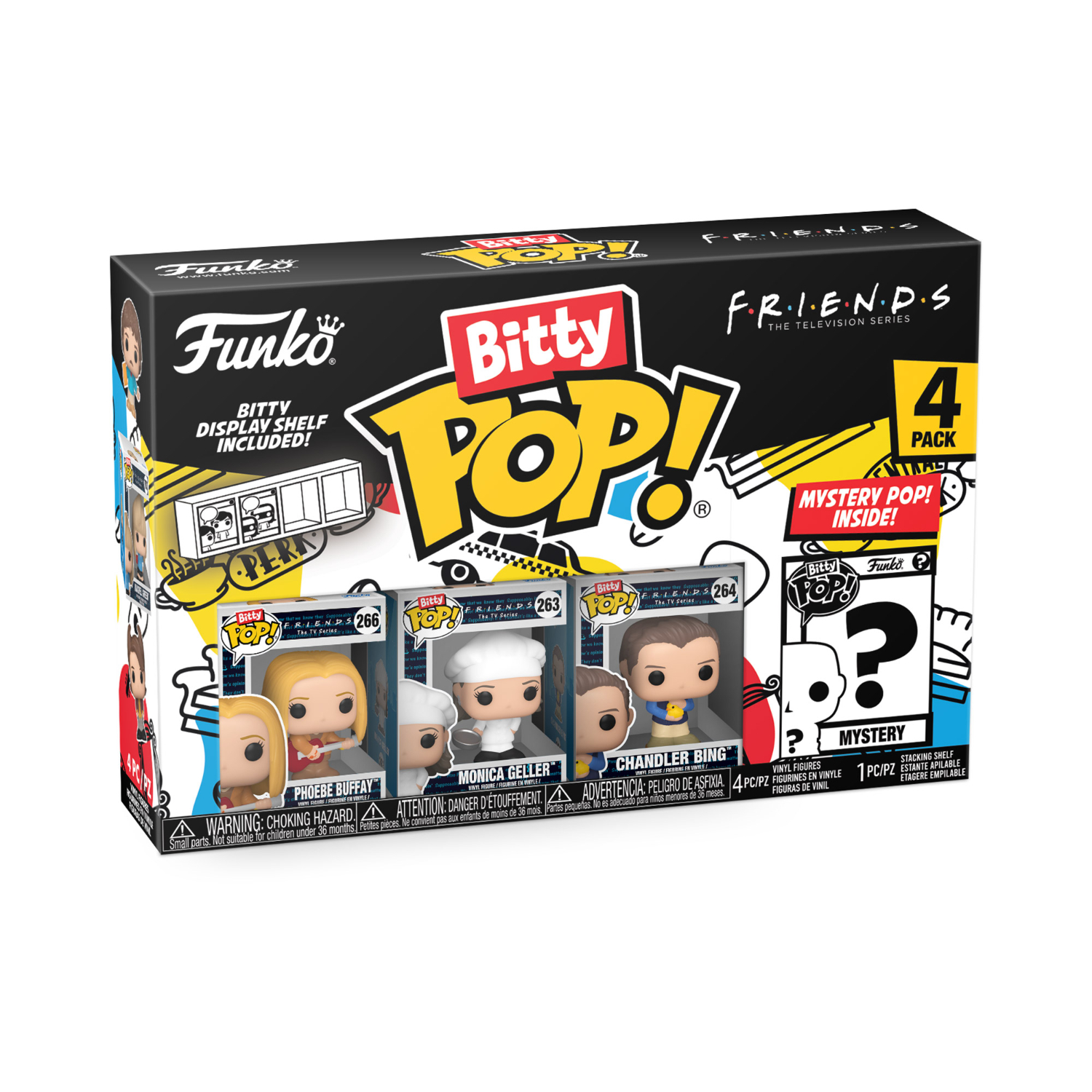 Funko Bitty Pop!: Friends - Series 4 4 Pack - Image 43