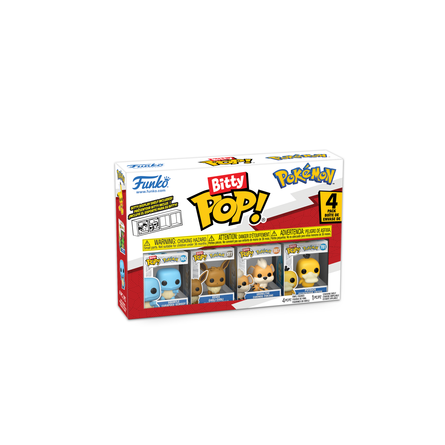 Funko Bitty Pop!: Pokemon - Series 4 4 Pack - Image 105