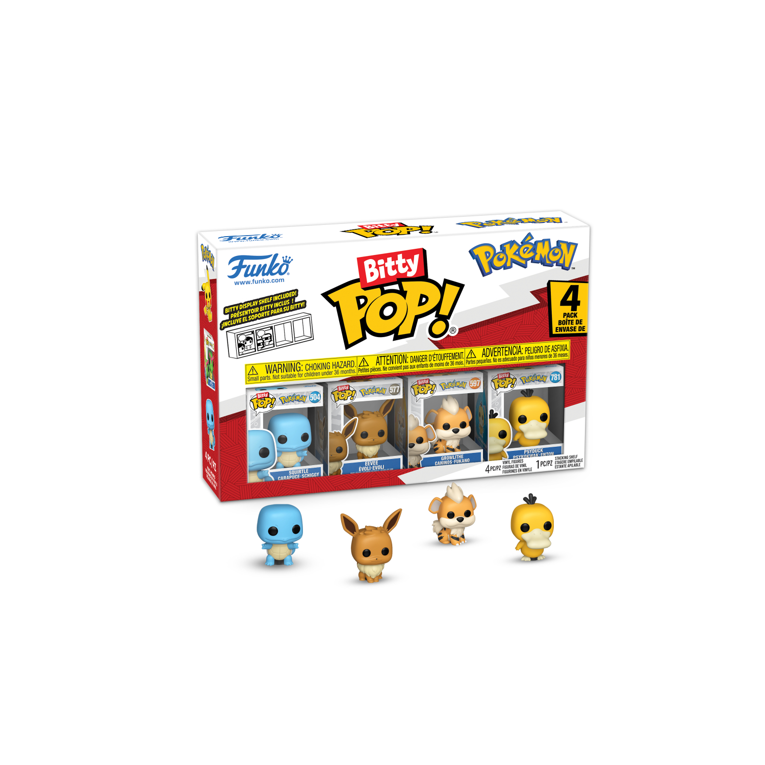 Funko Bitty Pop!: Pokemon - Series 4 4 Pack - Image 98