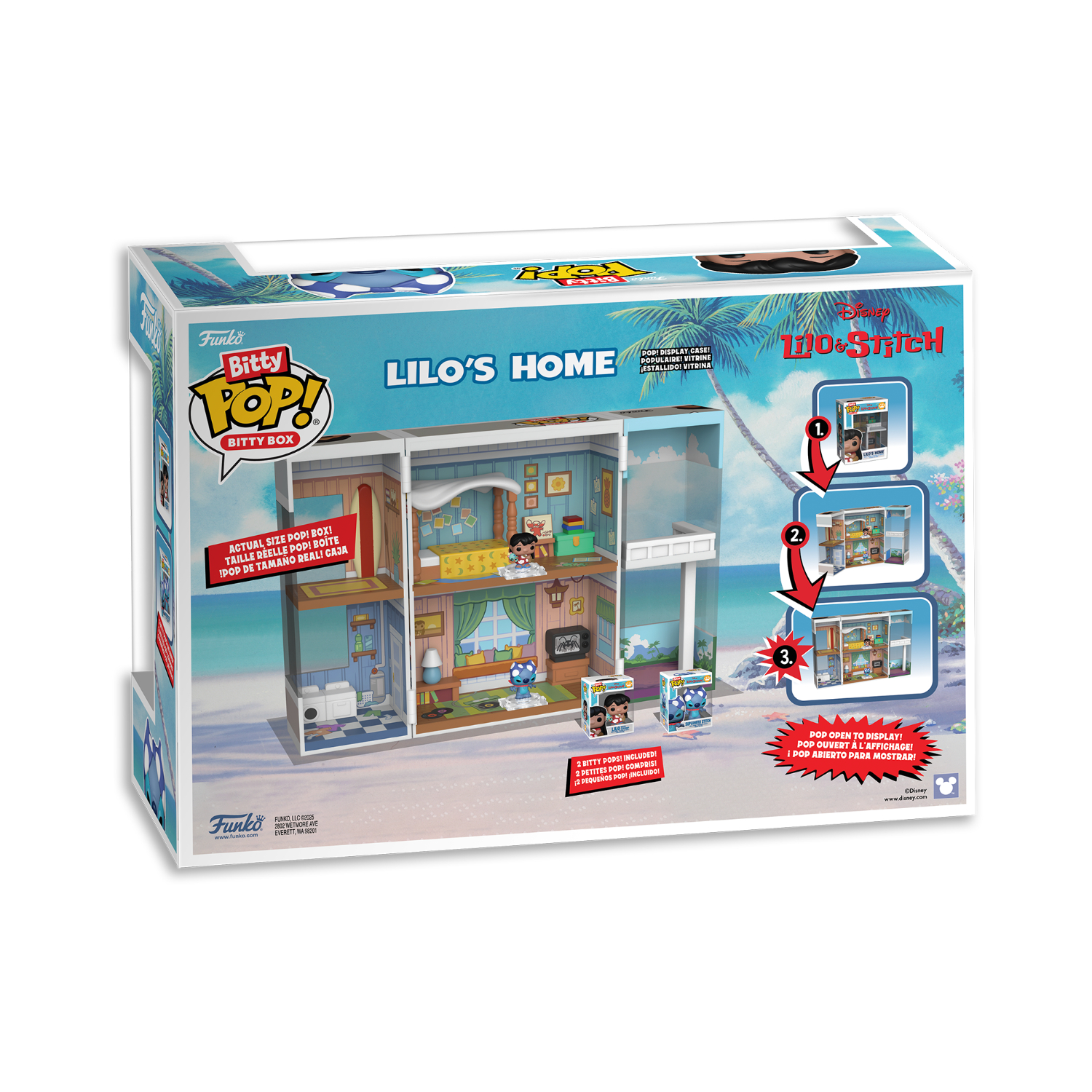 Funko Bitty Pop! Bitty Box: Disney Lilo & Stitch - Lilos Home - Image 130