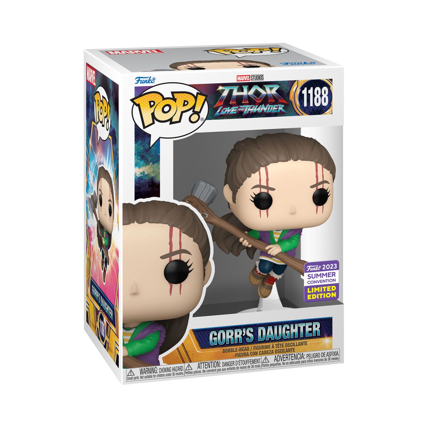 Funko Pop! Marvel Studios: Thor Love And Thunder - Gorrs Daughter (Summer Convention Limited Edition) - Image 15