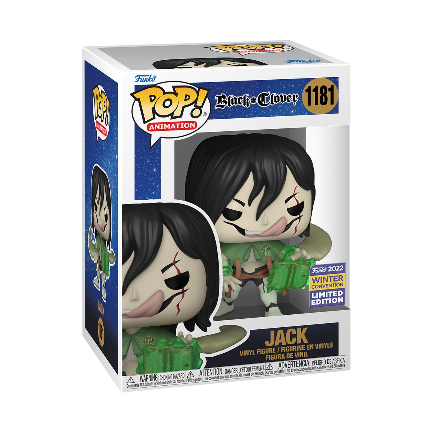 Funko Pop! Animation: Black Clover - Jack (Funko 2022 Winter Convention Limited Edition) - Image 16
