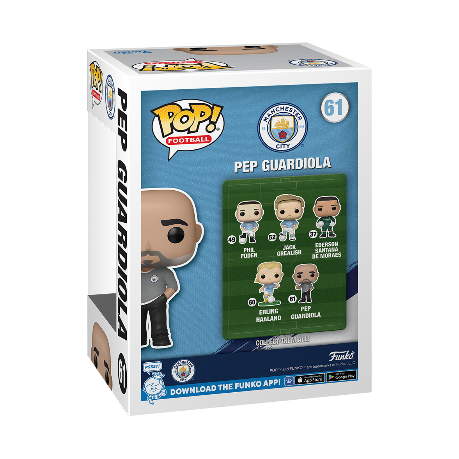 Funko Pop! Football: Manchester City - Pep Guardiola - Image 26