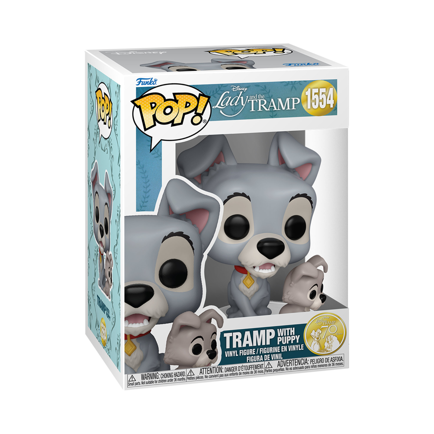 Funko Pop! Disney: Lady And The Tramp - Trump With Puppy - Image 19