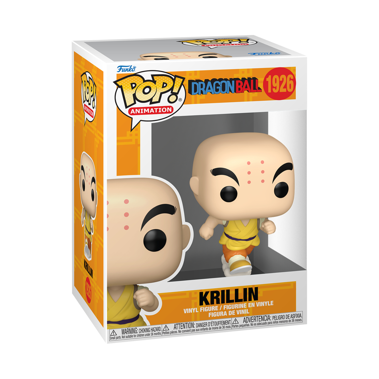 Funko Pop! Animation: Dragon Ball - Krillin (Kid) - Image 13