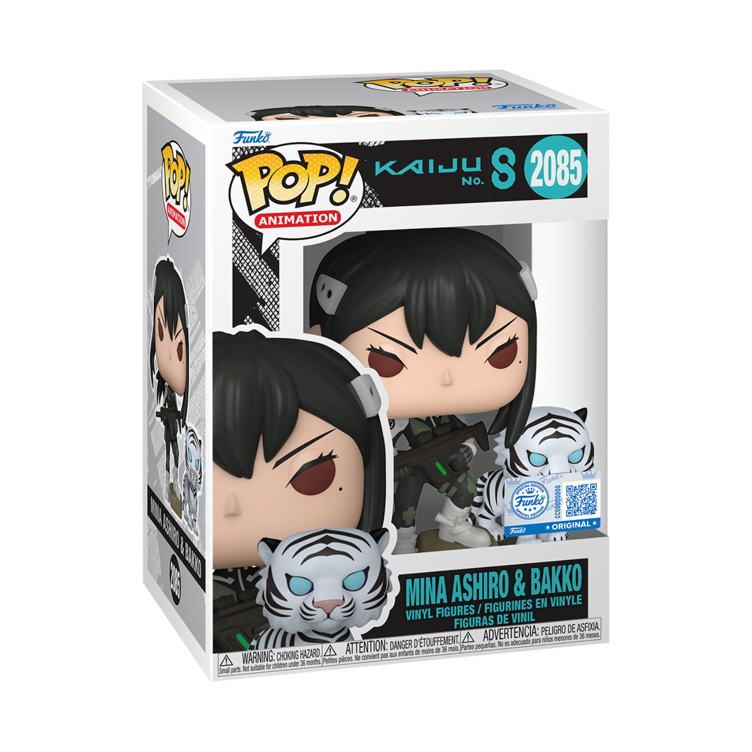 Funko Pop! Animation: Kaiju No. 8 - Mina Ashiro and Bakko (Special Edition) - Image 27