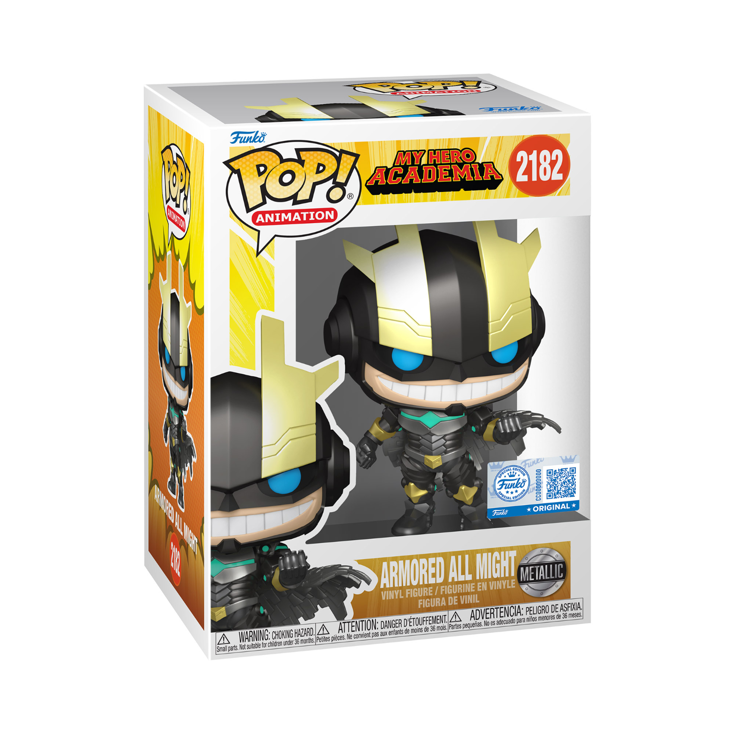Funko Pop! Animation: My Hero Academia - Armored All Might (Special Edition) - Image 3