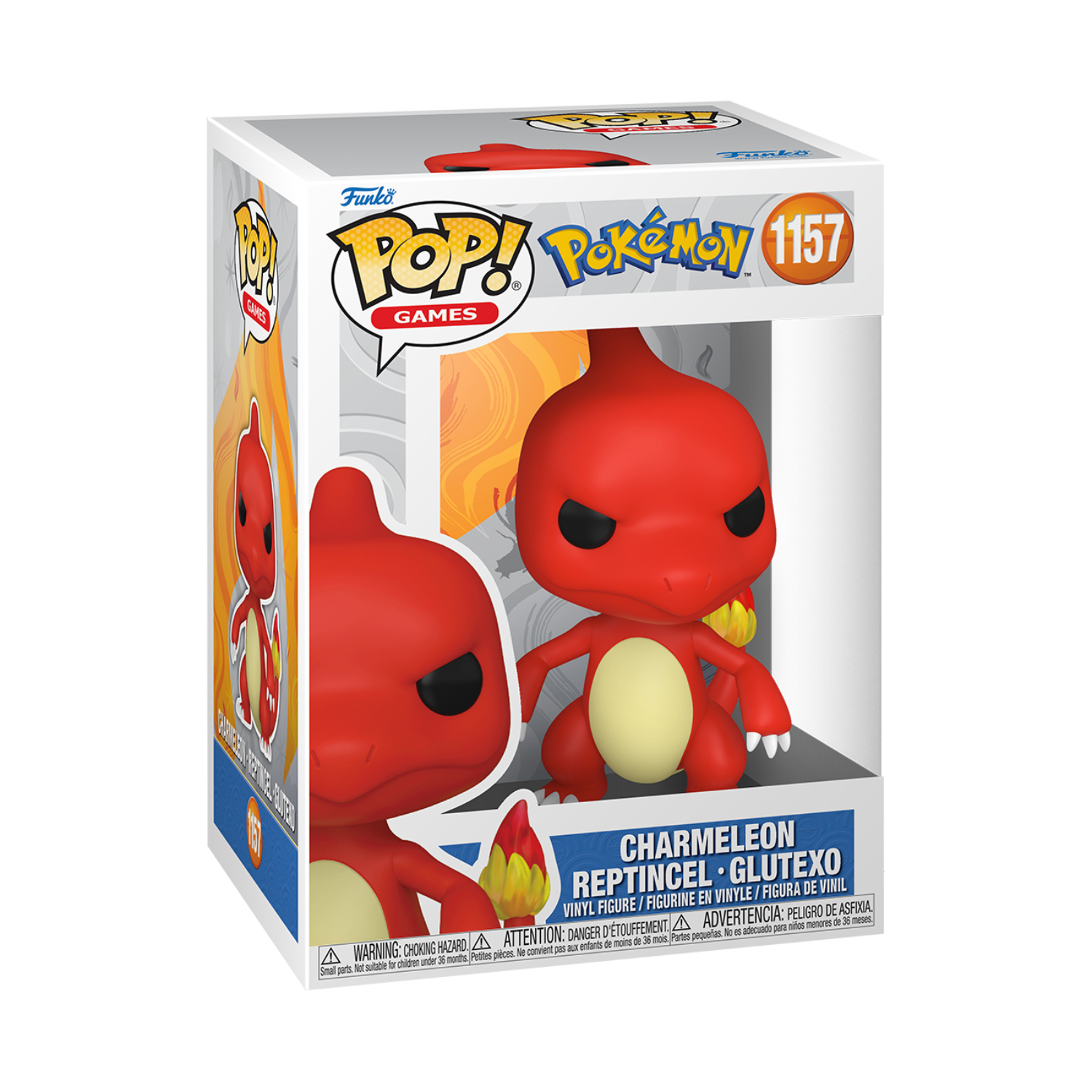 Funko Pop! Games: Pokemon - Charmeleon Reptincel Glutexo - Image 3