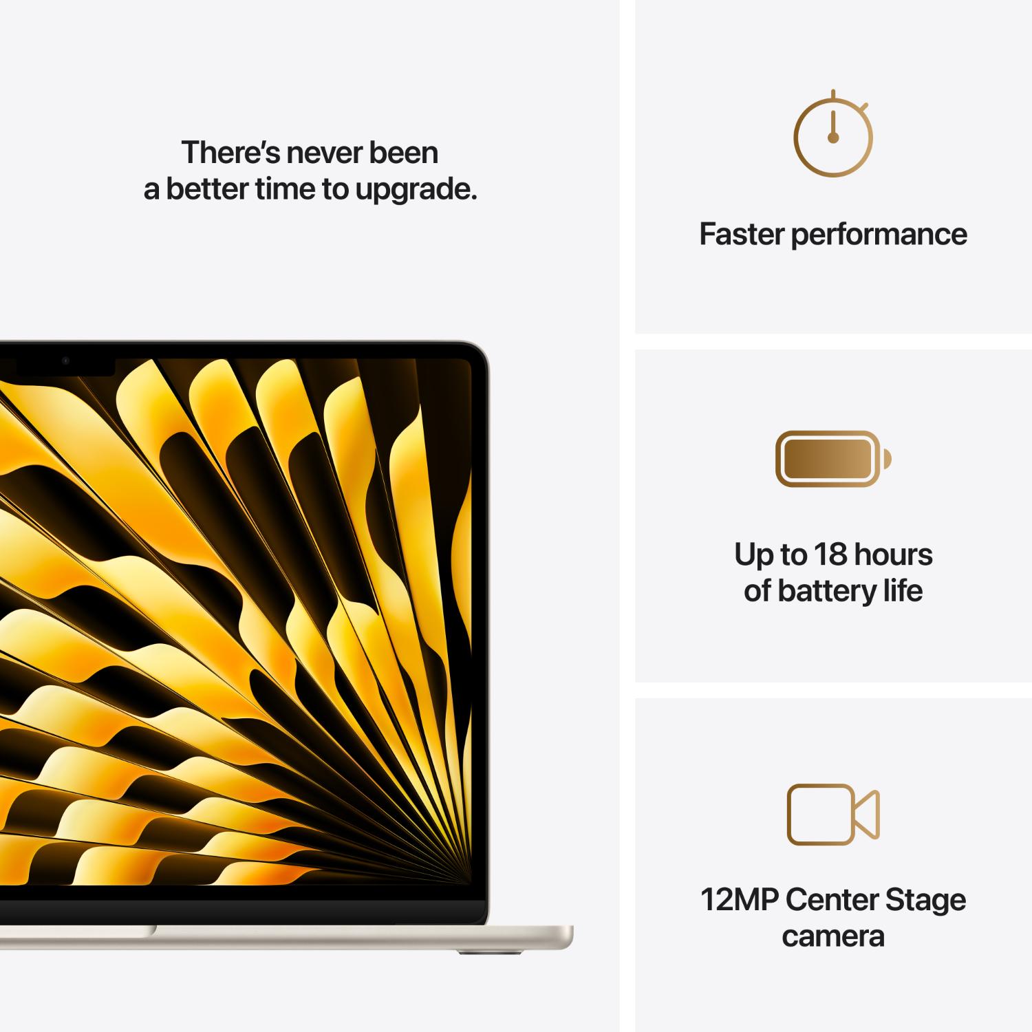13-inch MacBook Air Apple M4 chip with 10-core CPU and 8-core GPU, 16GB, 256GB SSD - Starlight - Image 21