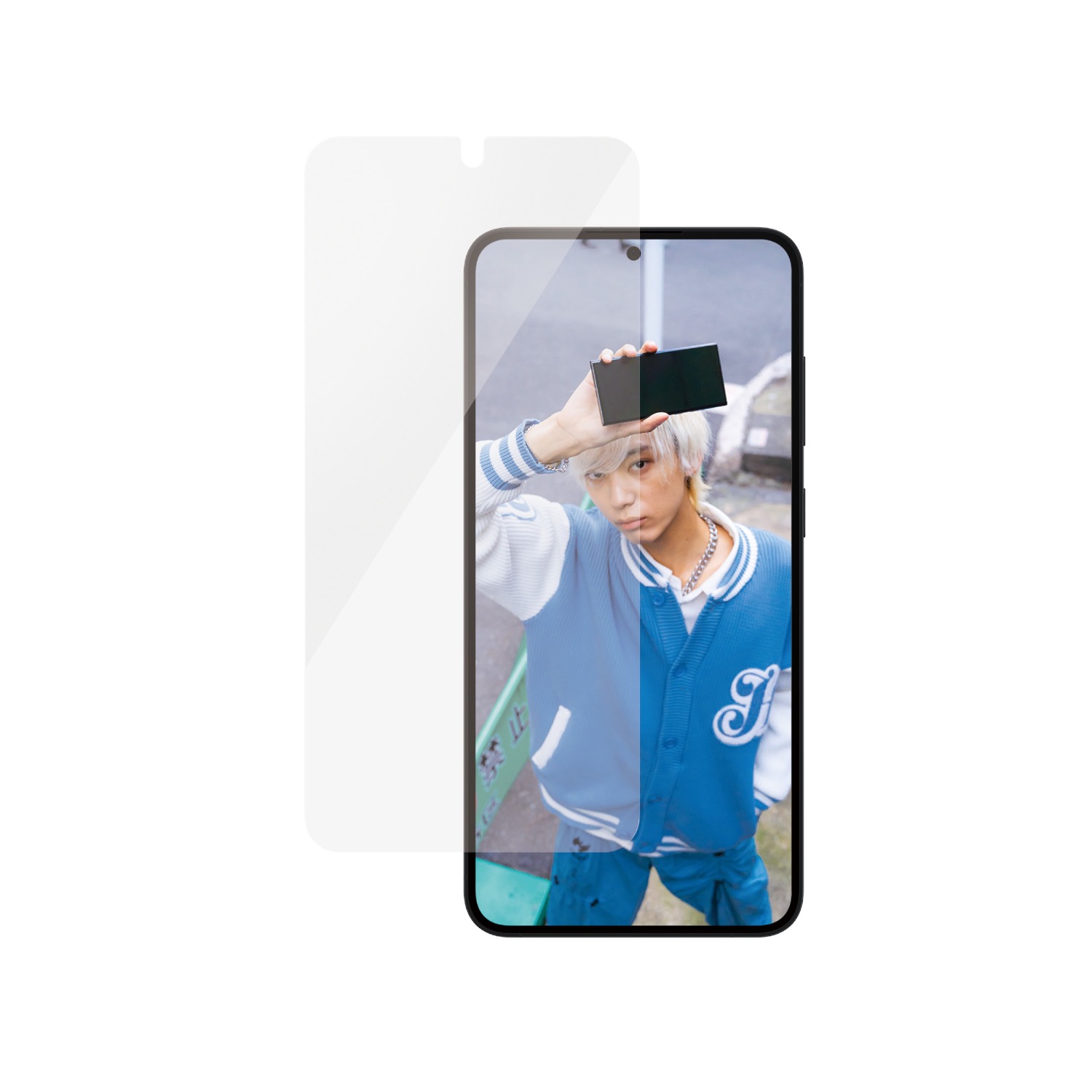 PanzerGlass Screen Protector Ultra Wide Fit - Samsung Galaxy S25+ - Clear - Image 54