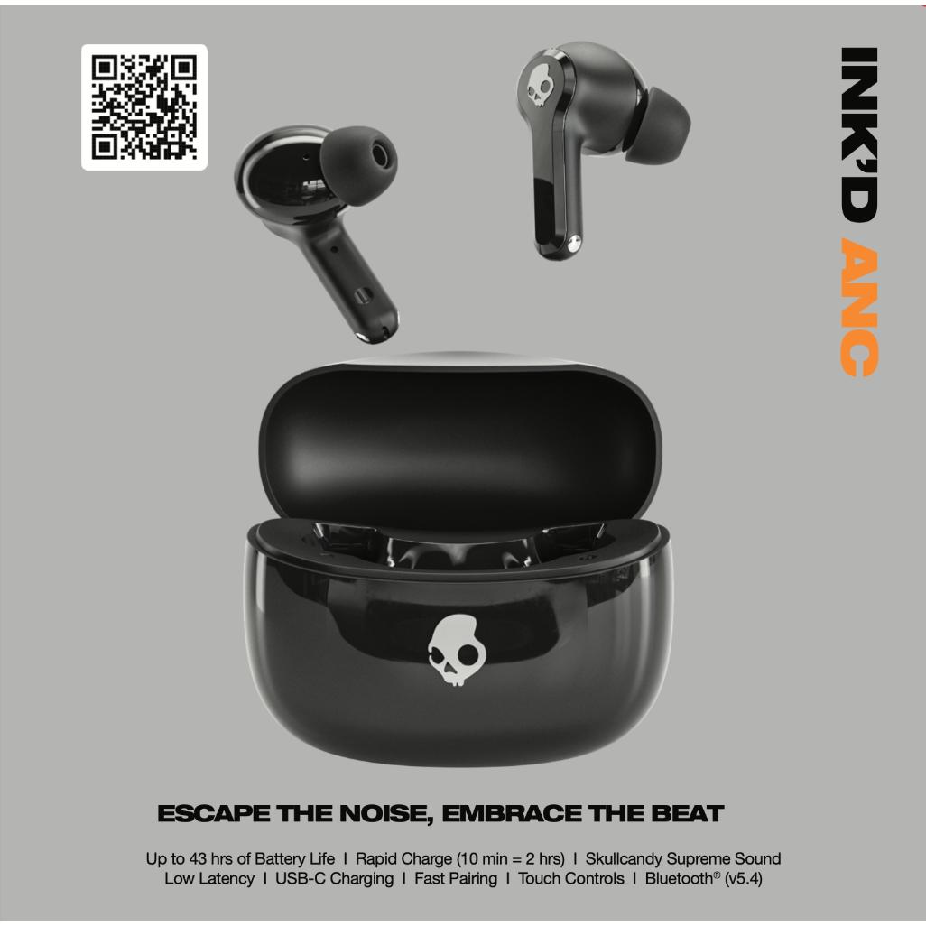 Skullcandy INKD® ANC Wireless Earbuds - Black - Image 11