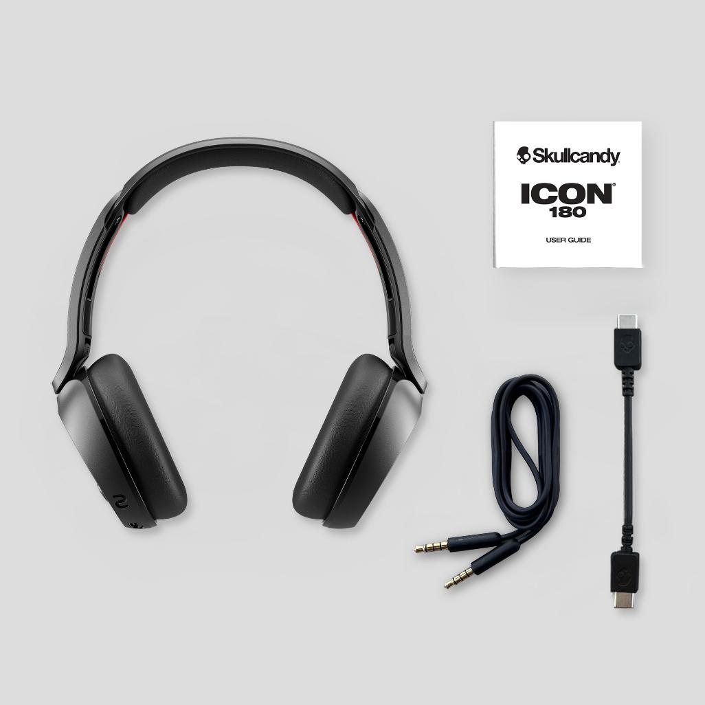 Skullcandy Icon® 180 Wireless Headphones - Bone - Image 19
