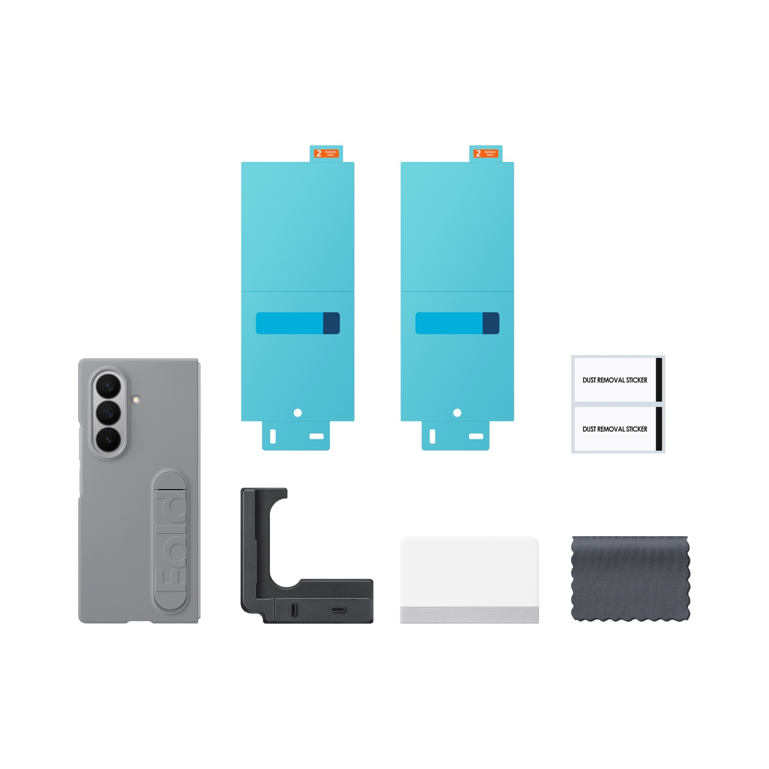 Samsung Silicone Cover - Samsung Galaxy Z Fold7 - Grey - Image 97
