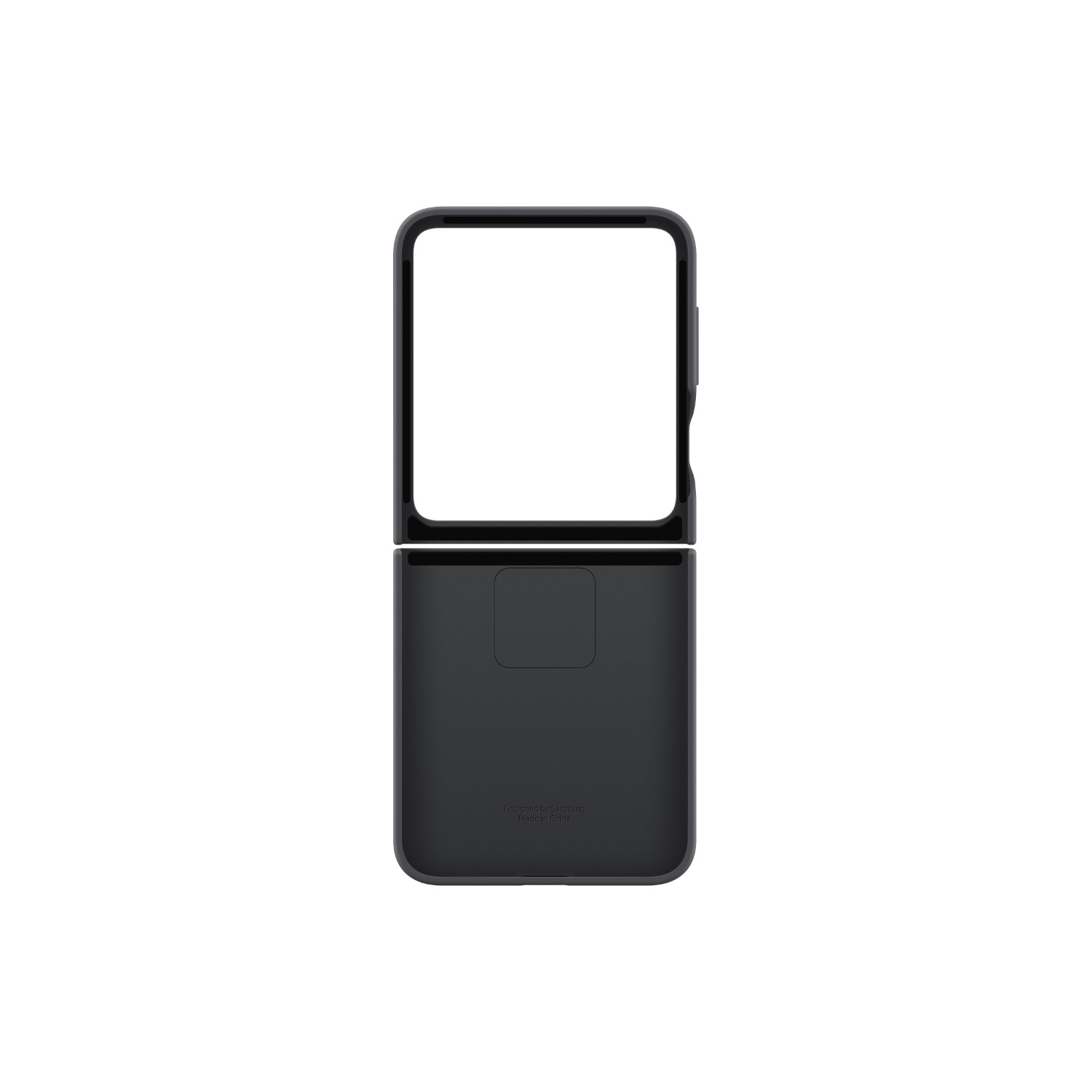 Samsung Silicone Cover With Ring - Samsung Galaxy Z Flip7 FE / Flip6 - Black - Image 85