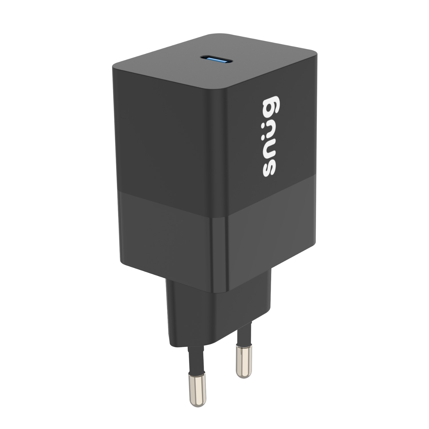 Snug 1 Port PD Home Charger With Cable - 45W - Black - Image 73