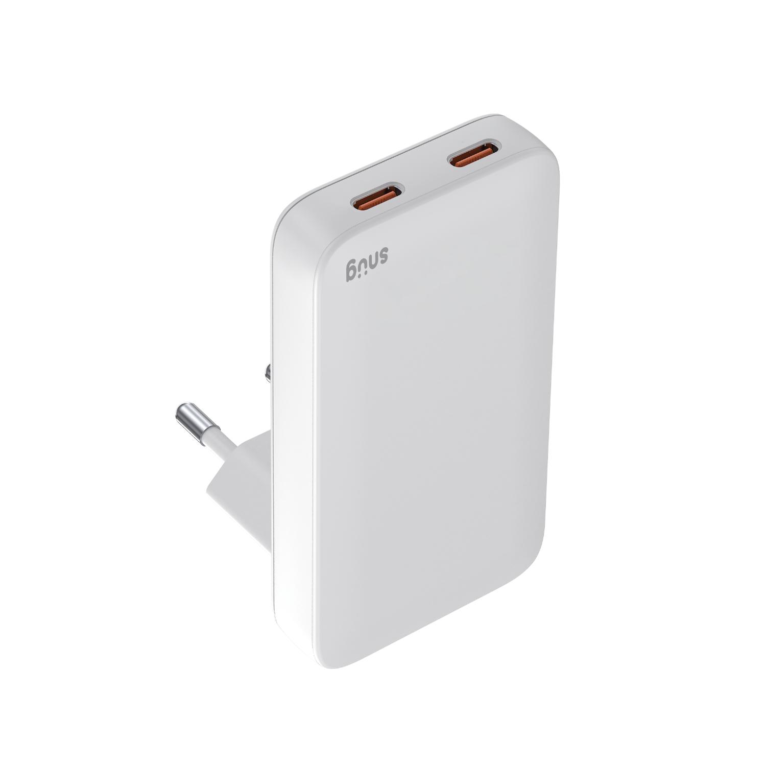 Snug 2 Port PD GaN Slim Wall Charger 45W - White - Image 56