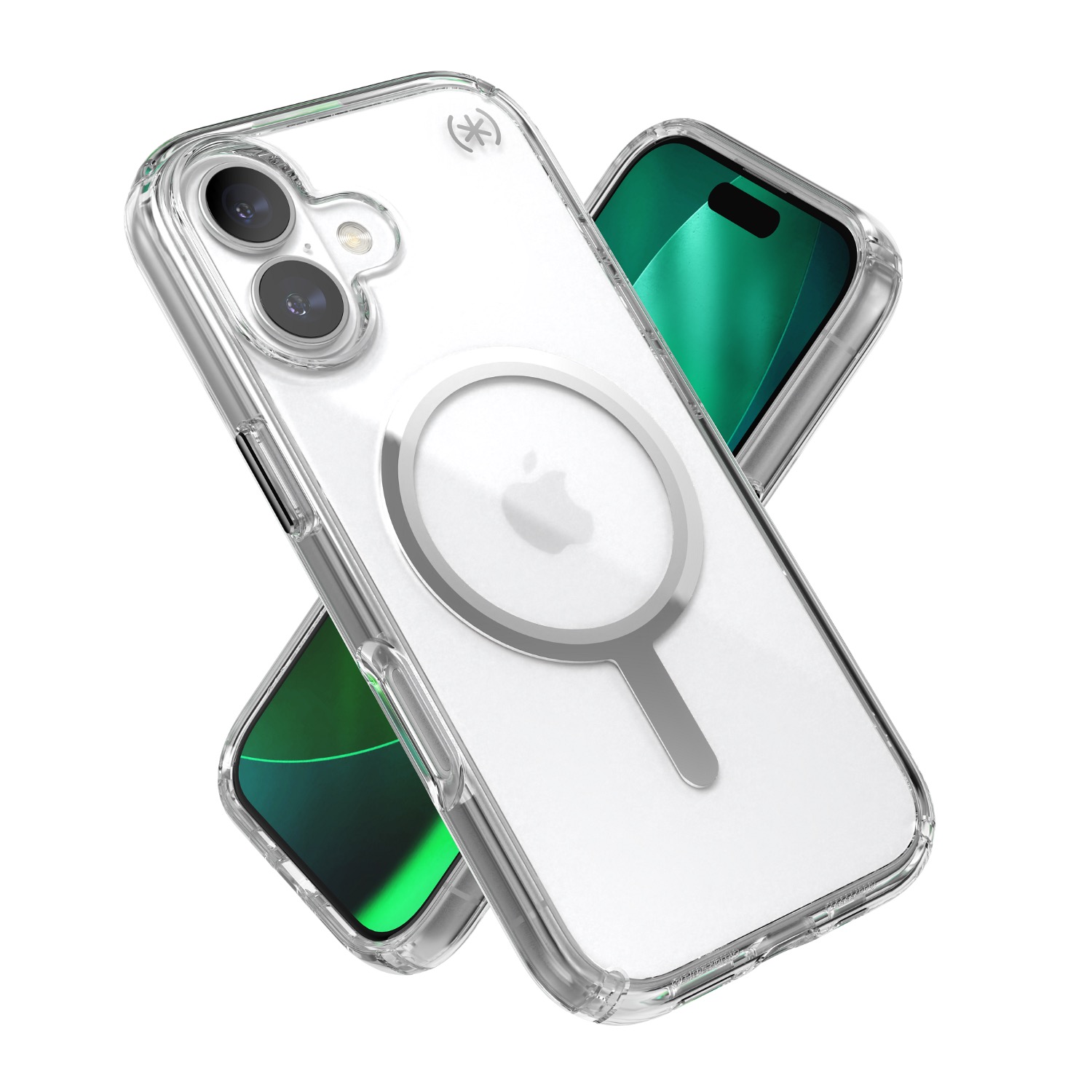 Speck Presidio Perfect Clear MagSafe Case - Apple iPhone 17 - Clear - Image 63