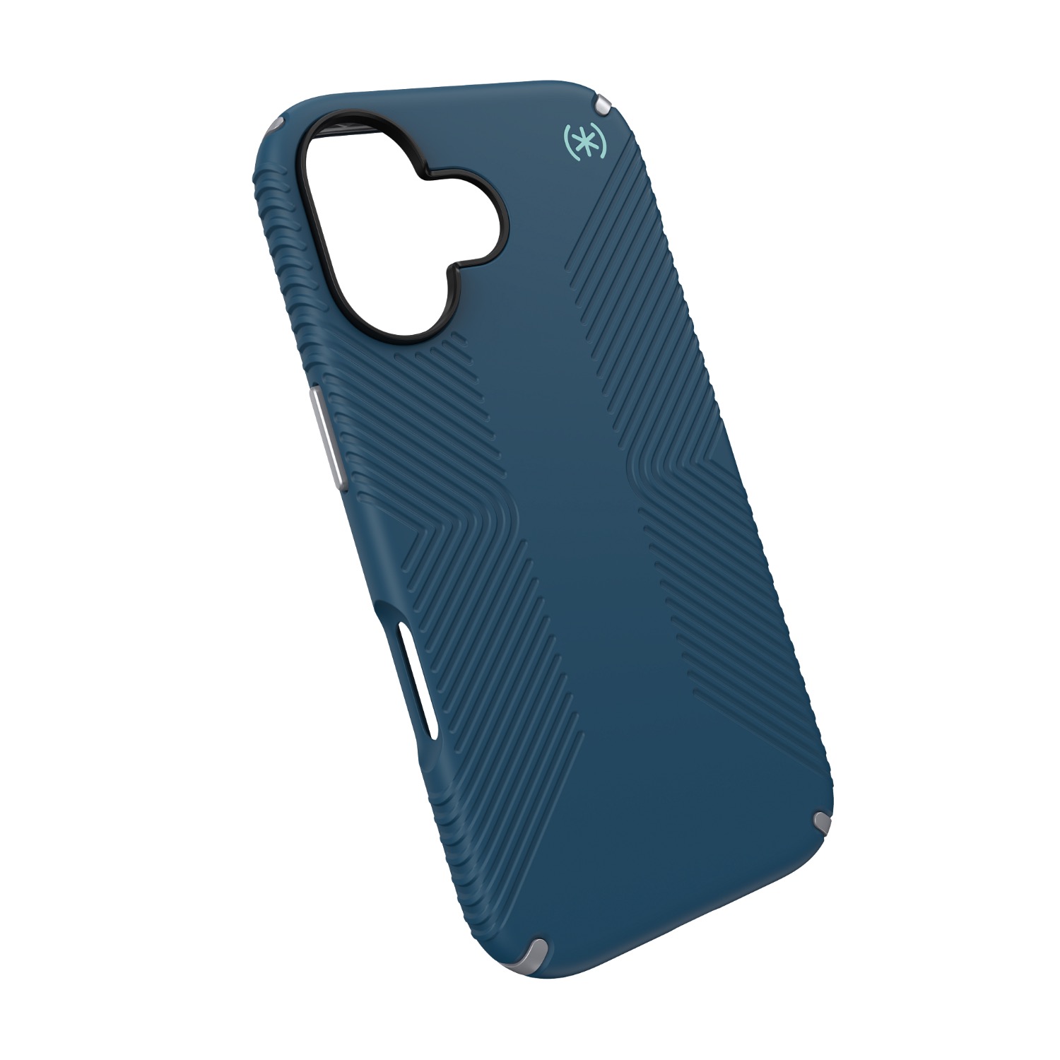 Speck Presidio2 Grip MagSafe Case - Apple iPhone 17 Pro Max - Blue & Silver - Image 57