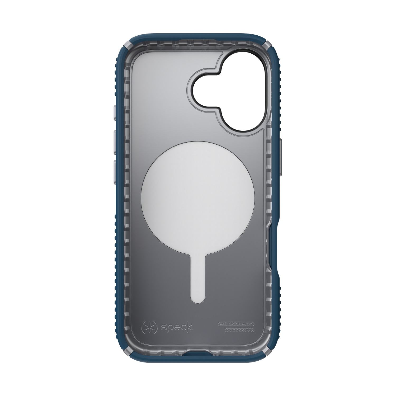Speck Presidio2 Grip MagSafe Case - Apple iPhone 17 Pro Max - Blue & Silver - Image 48
