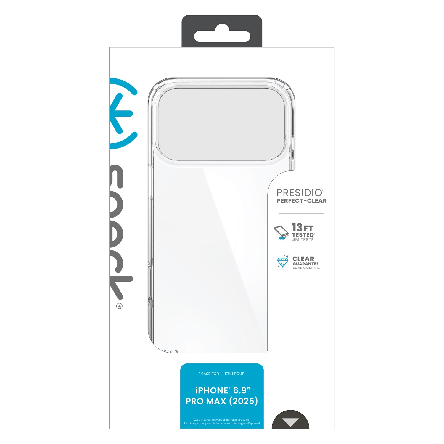 Speck Presidio Perfect Clear Case - Apple iPhone 17 Pro Max - Clear - Image 66
